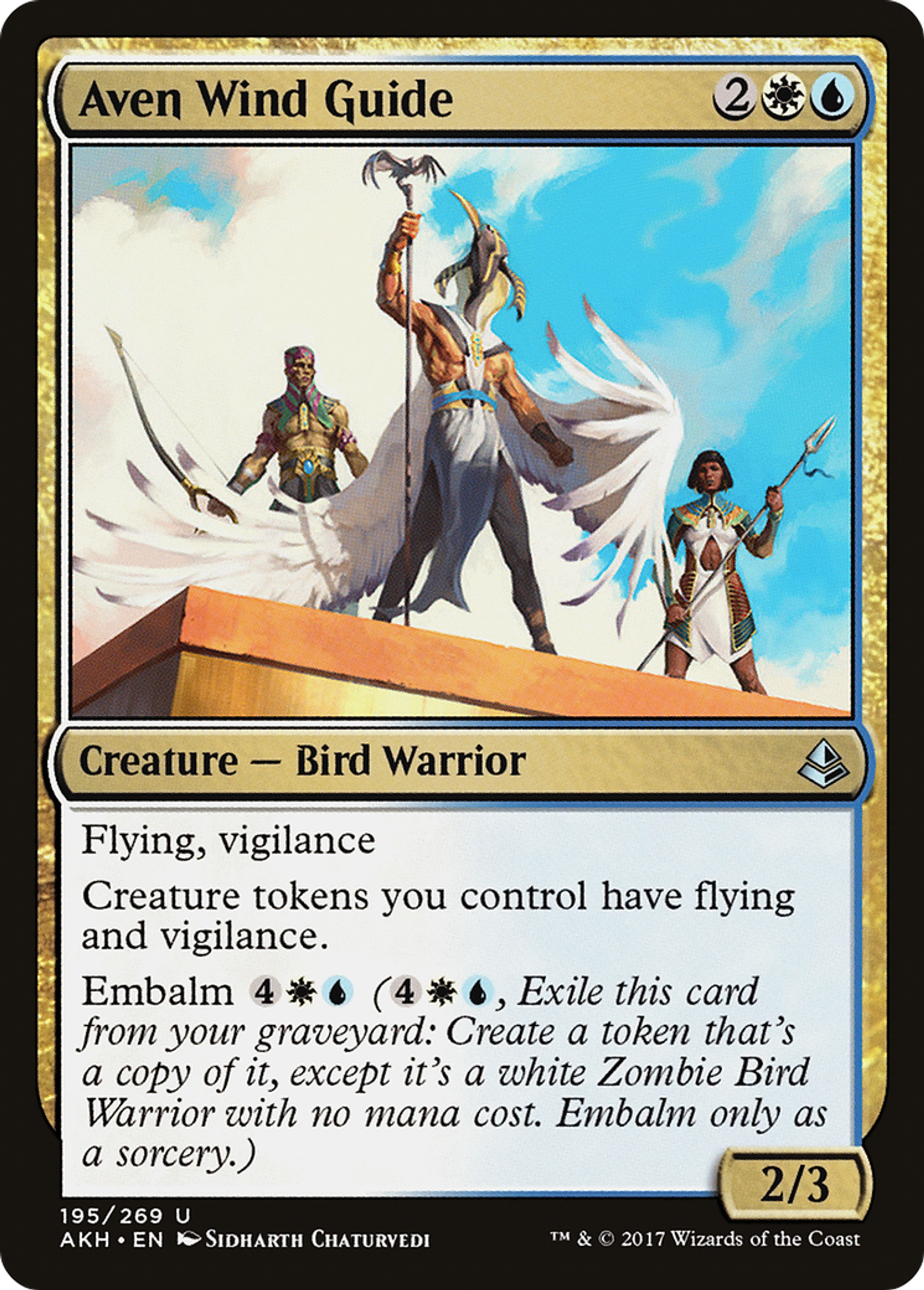 Aven Wind Guide — Amonkhet — Magic: The Gathering