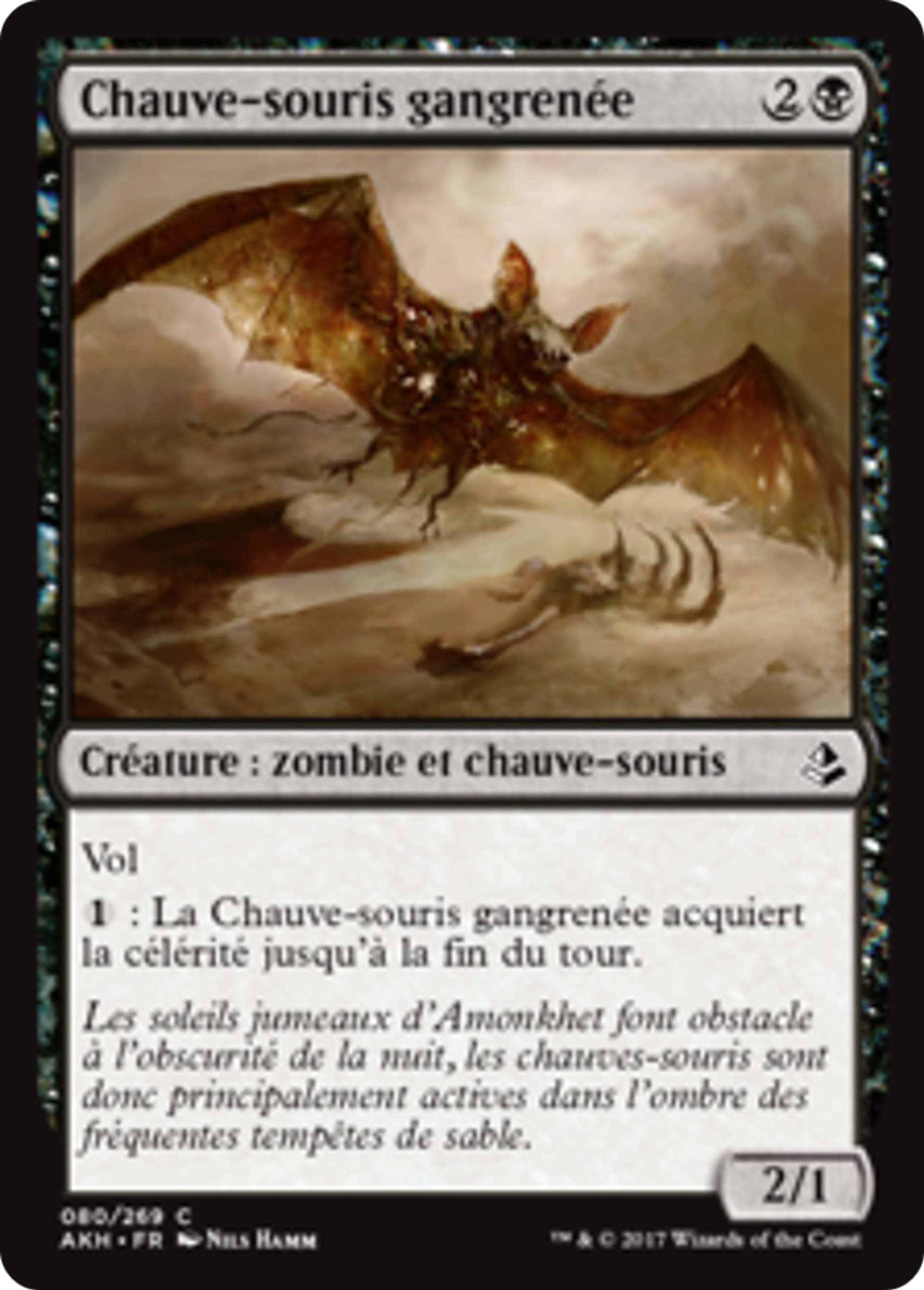 Chauve-souris gangrenée — Amonkhet — Magic: The Gathering