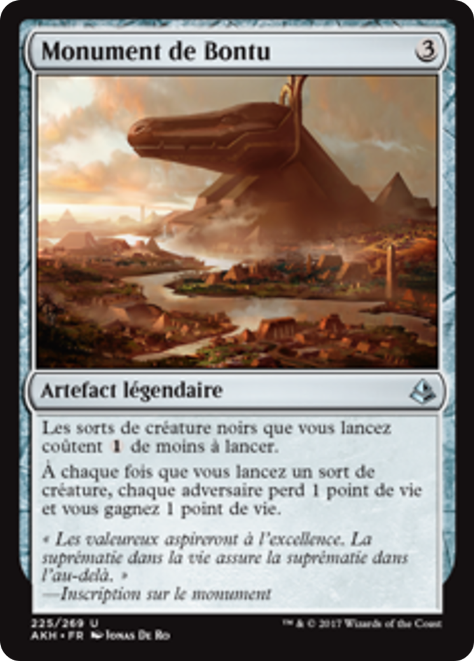 Monument de Bontu — Amonkhet — Magic: The Gathering