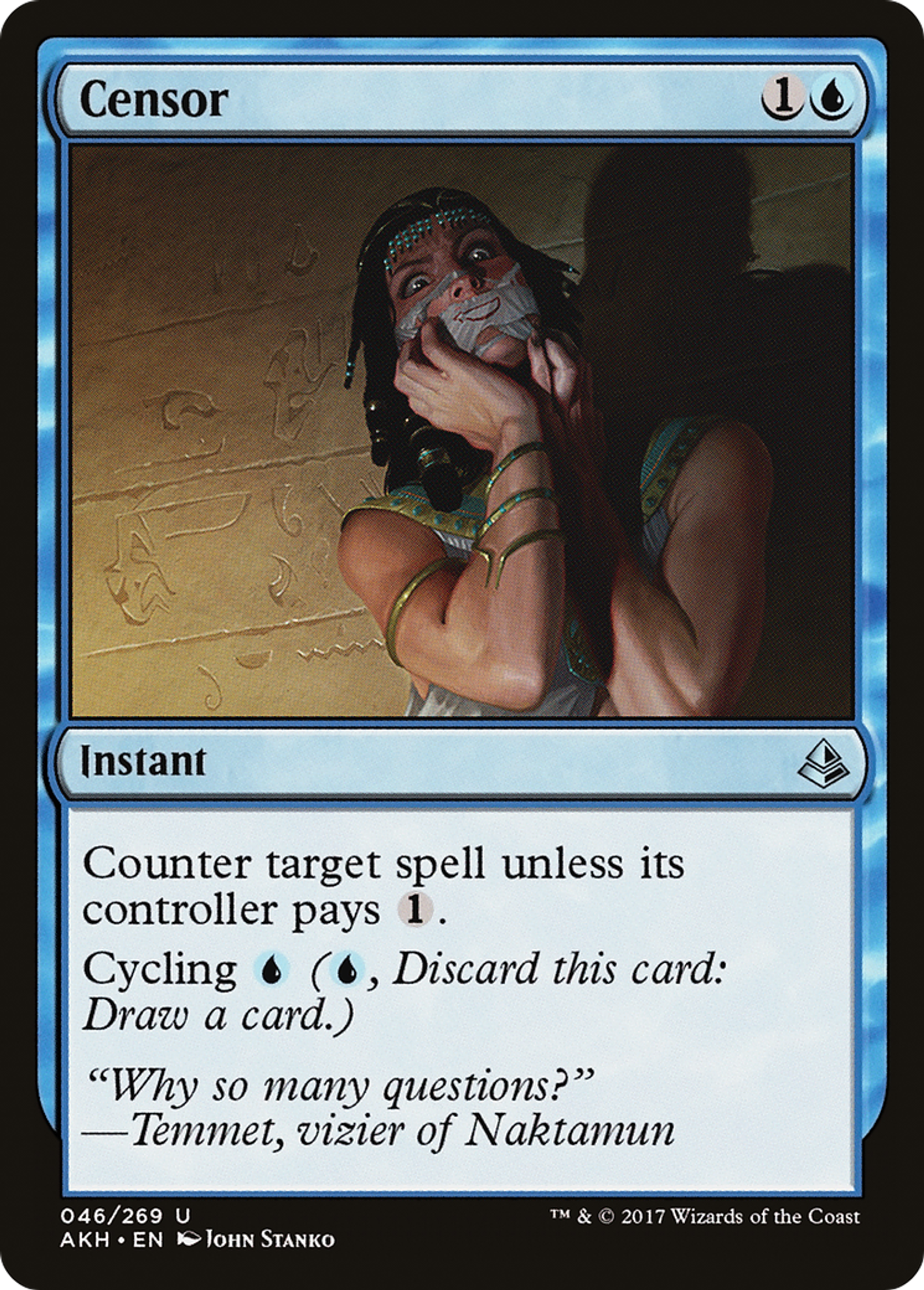 Censor — Amonkhet — Magic: The Gathering