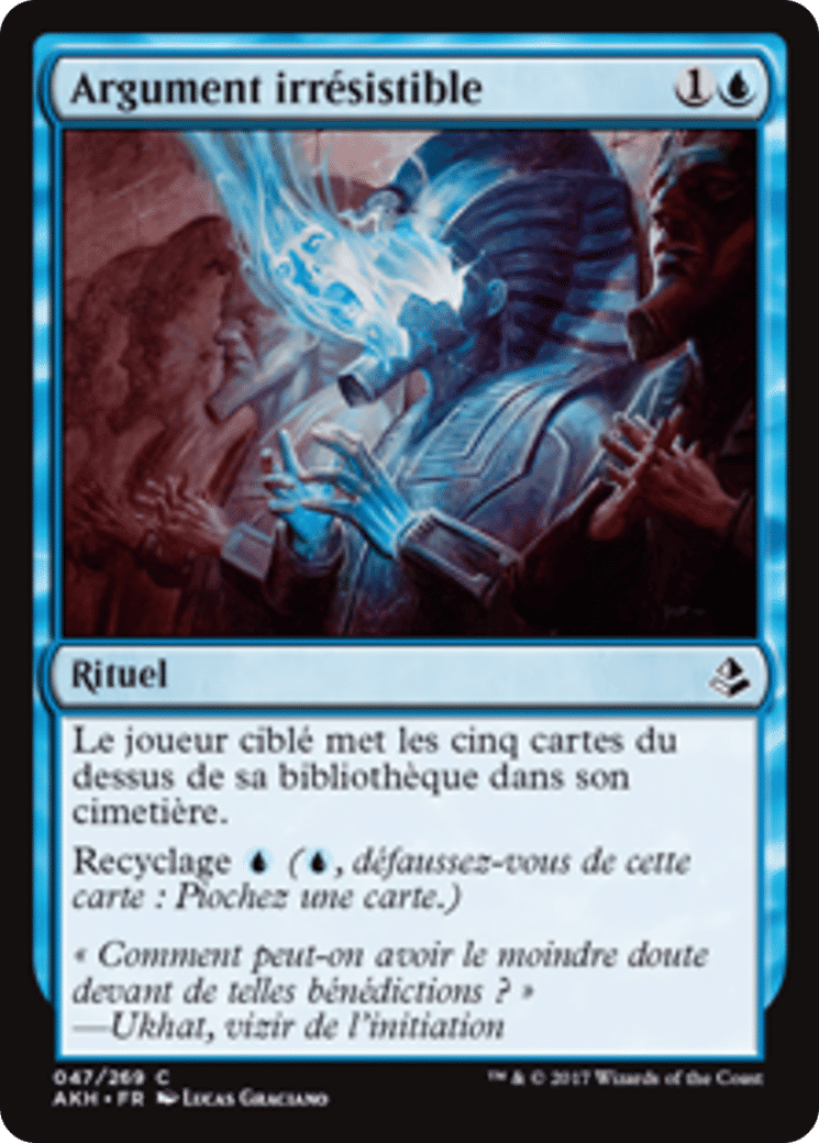 Argument irrésistible — Amonkhet — Magic: The Gathering