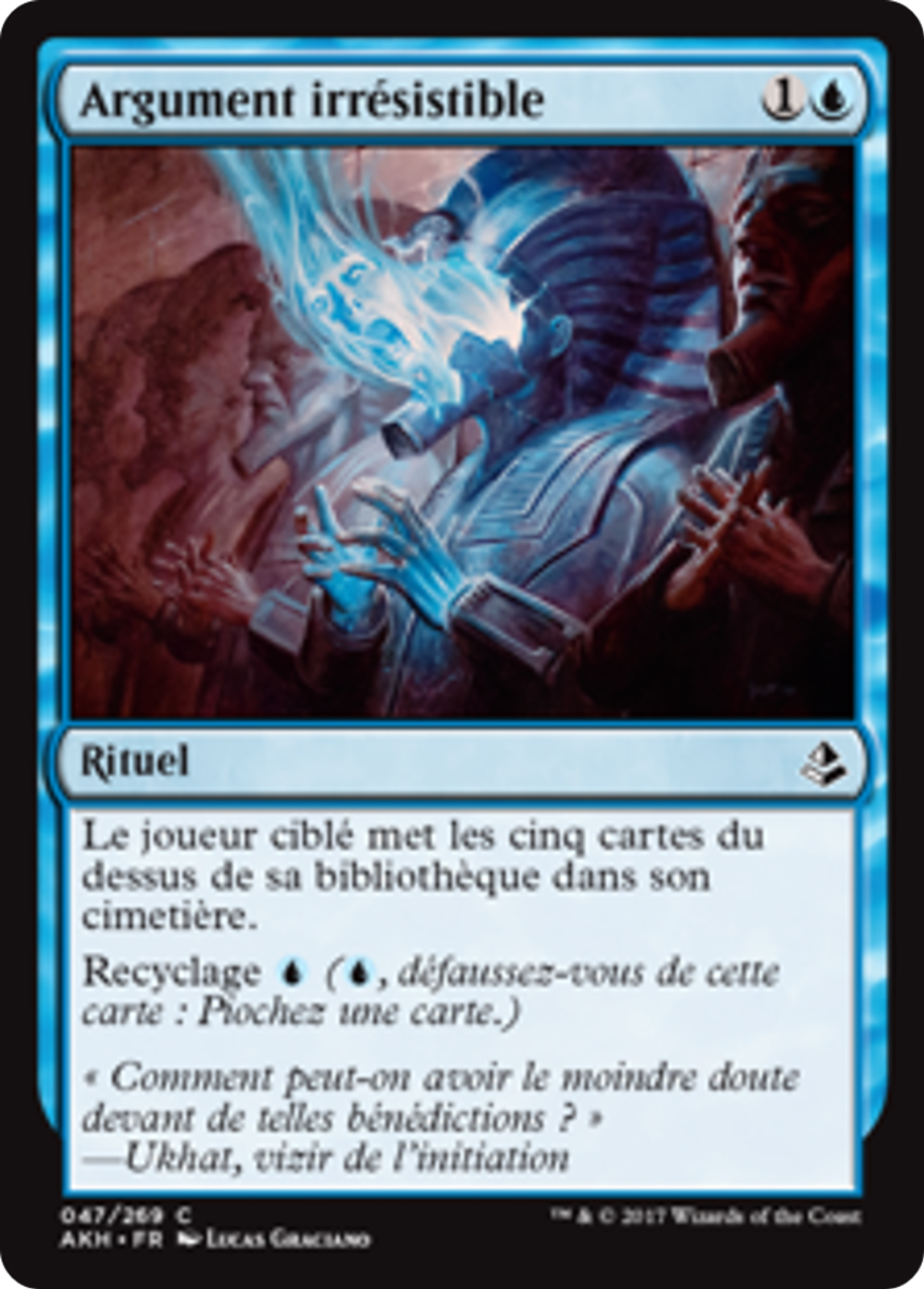 Argument irrésistible — Amonkhet — Magic: The Gathering
