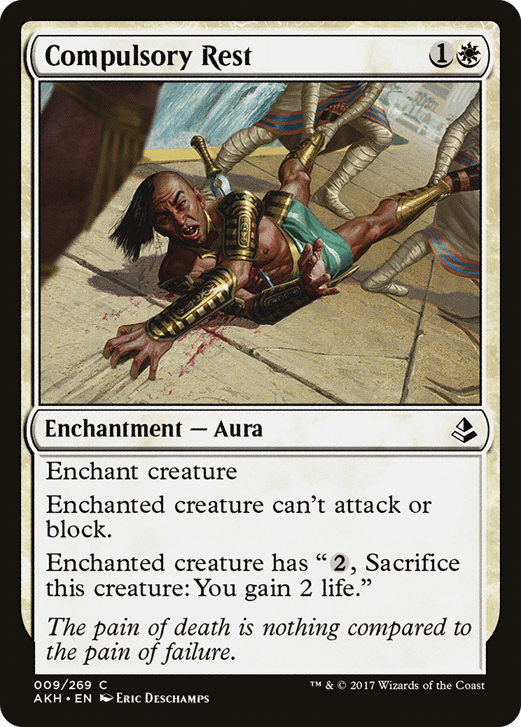 Compulsory Rest — Amonkhet — Magic: The Gathering
