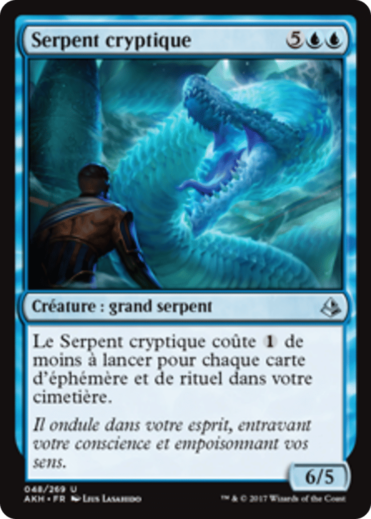 Serpent cryptique — Amonkhet — Magic: The Gathering