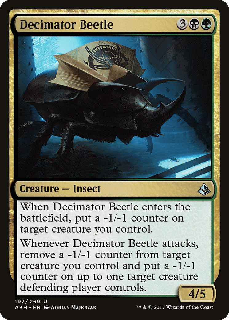 Scarabée de décimation — Amonkhet — Magic: The Gathering