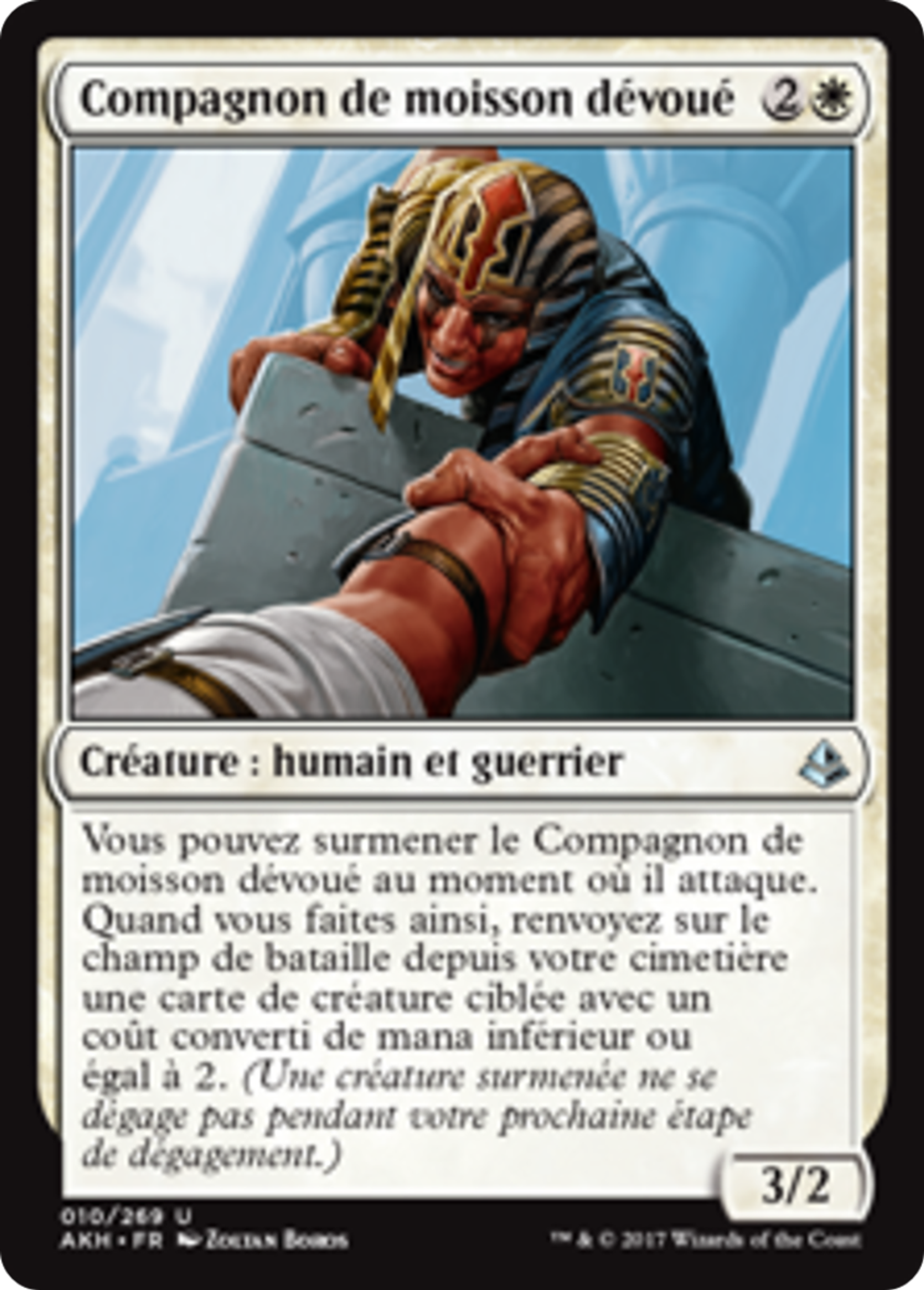 Compagnon de moisson dévoué — Amonkhet — Magic: The Gathering