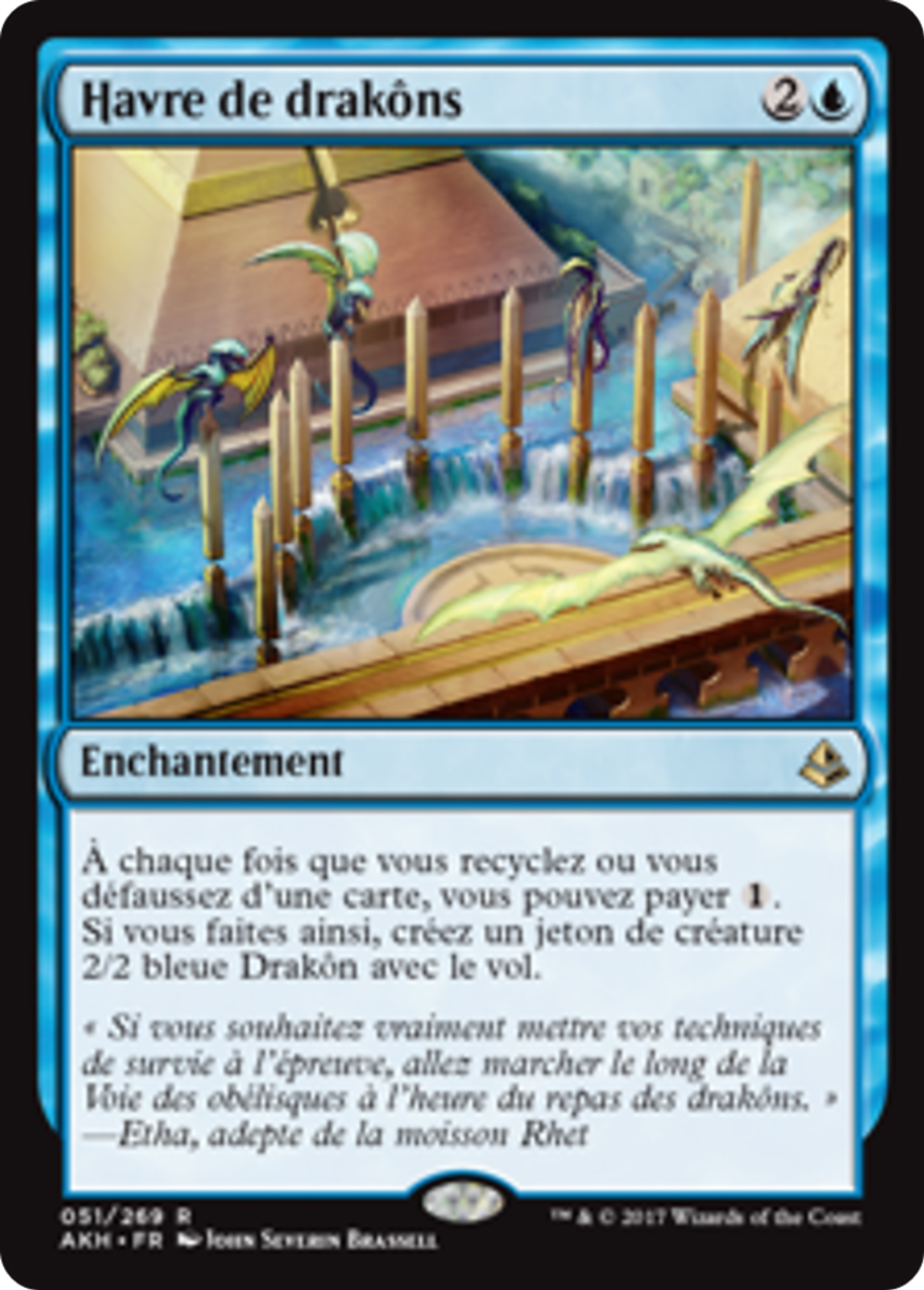 Havre de drakôns — Amonkhet — Magic: The Gathering