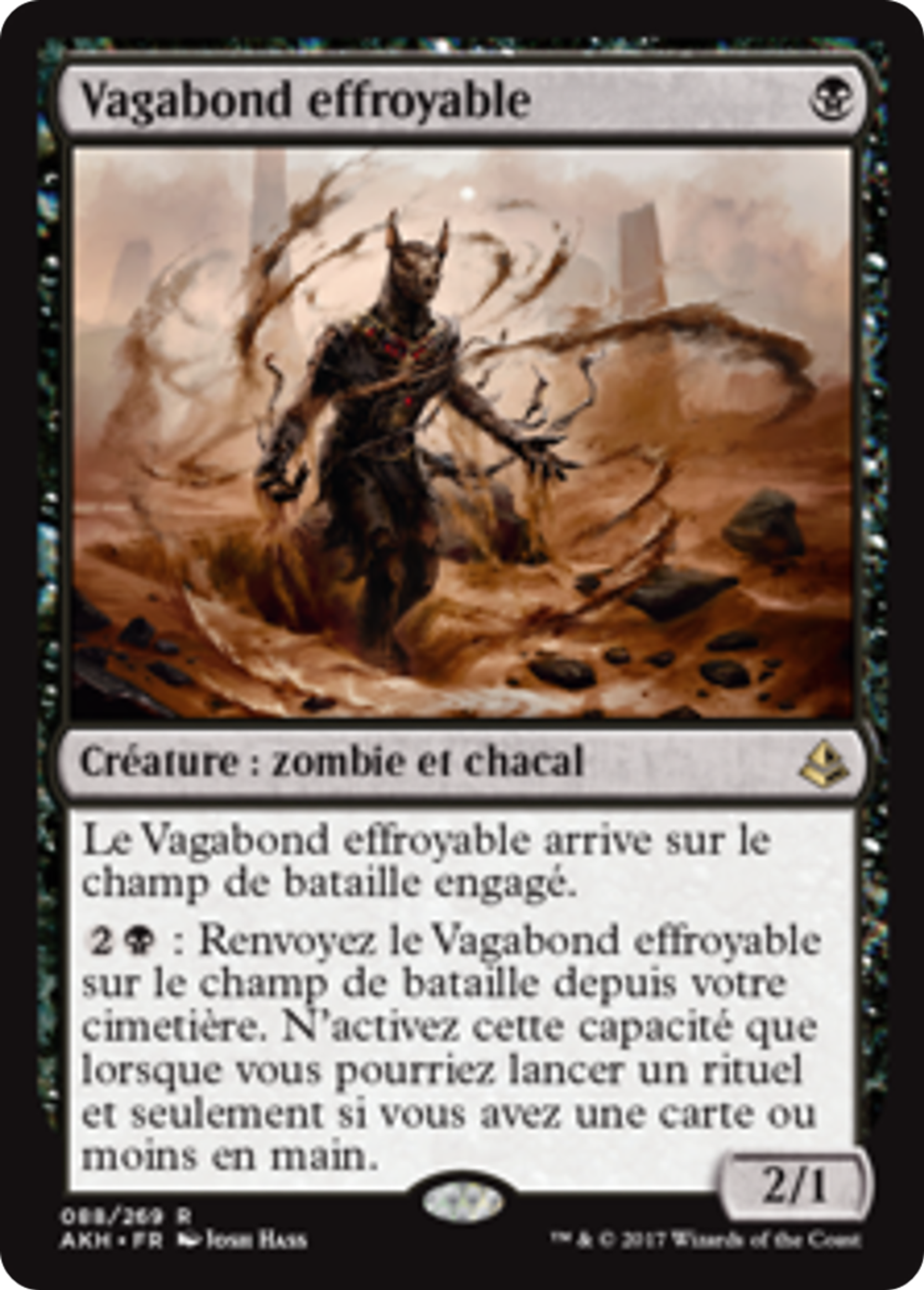Vagabond effroyable — Amonkhet — Magic: The Gathering