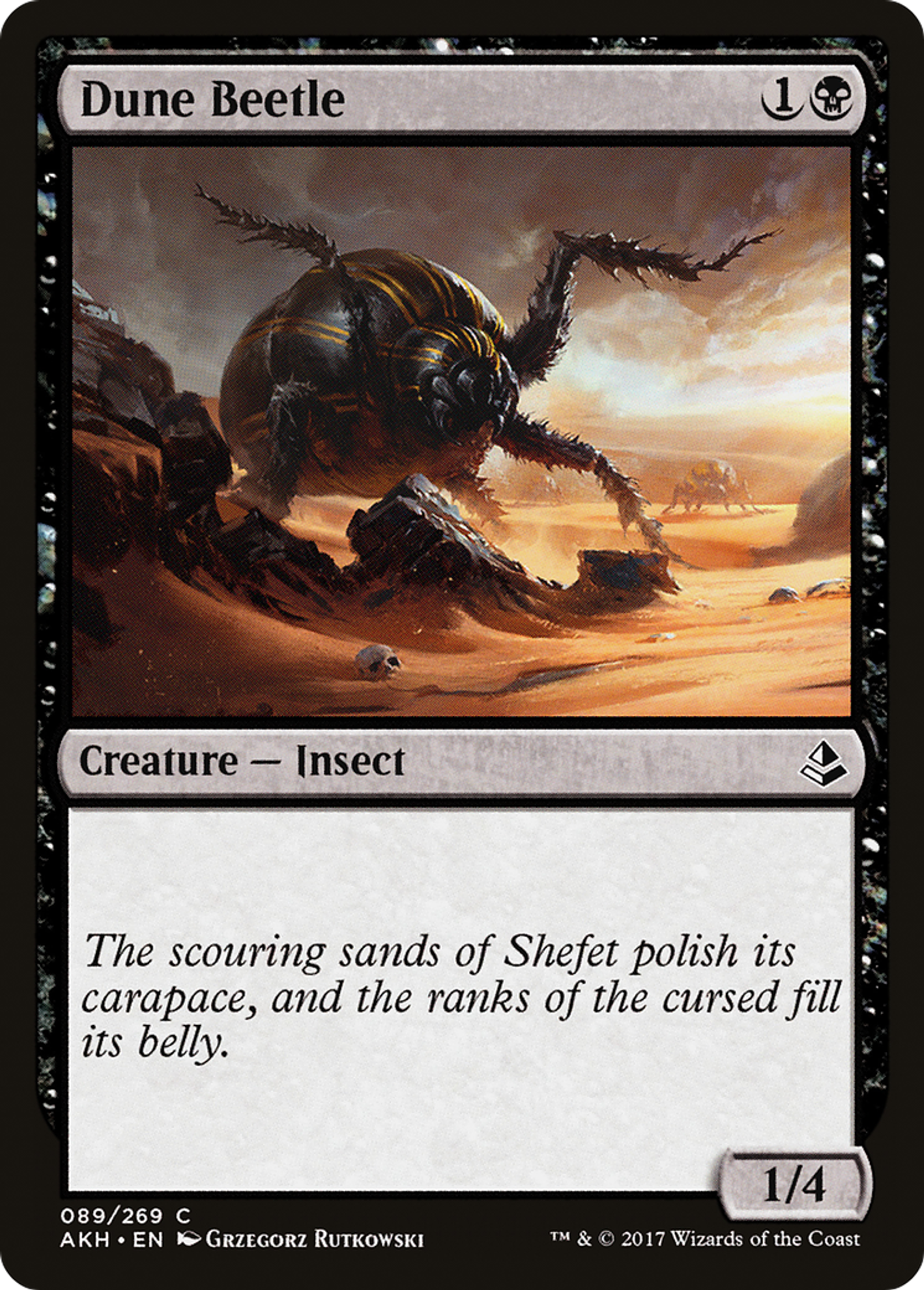 Dune Beetle — Amonkhet — Magic: The Gathering
