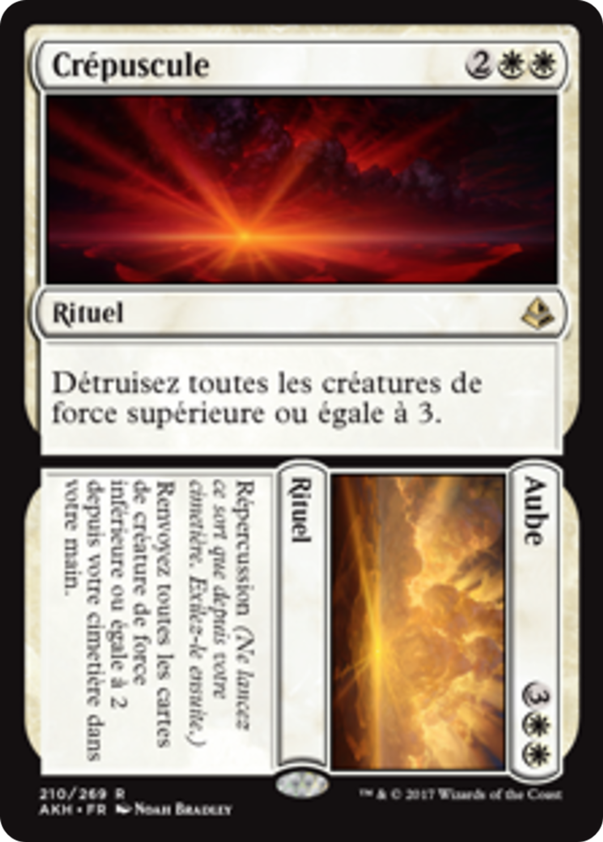 Crépuscule // Aube — Amonkhet — Magic: The Gathering
