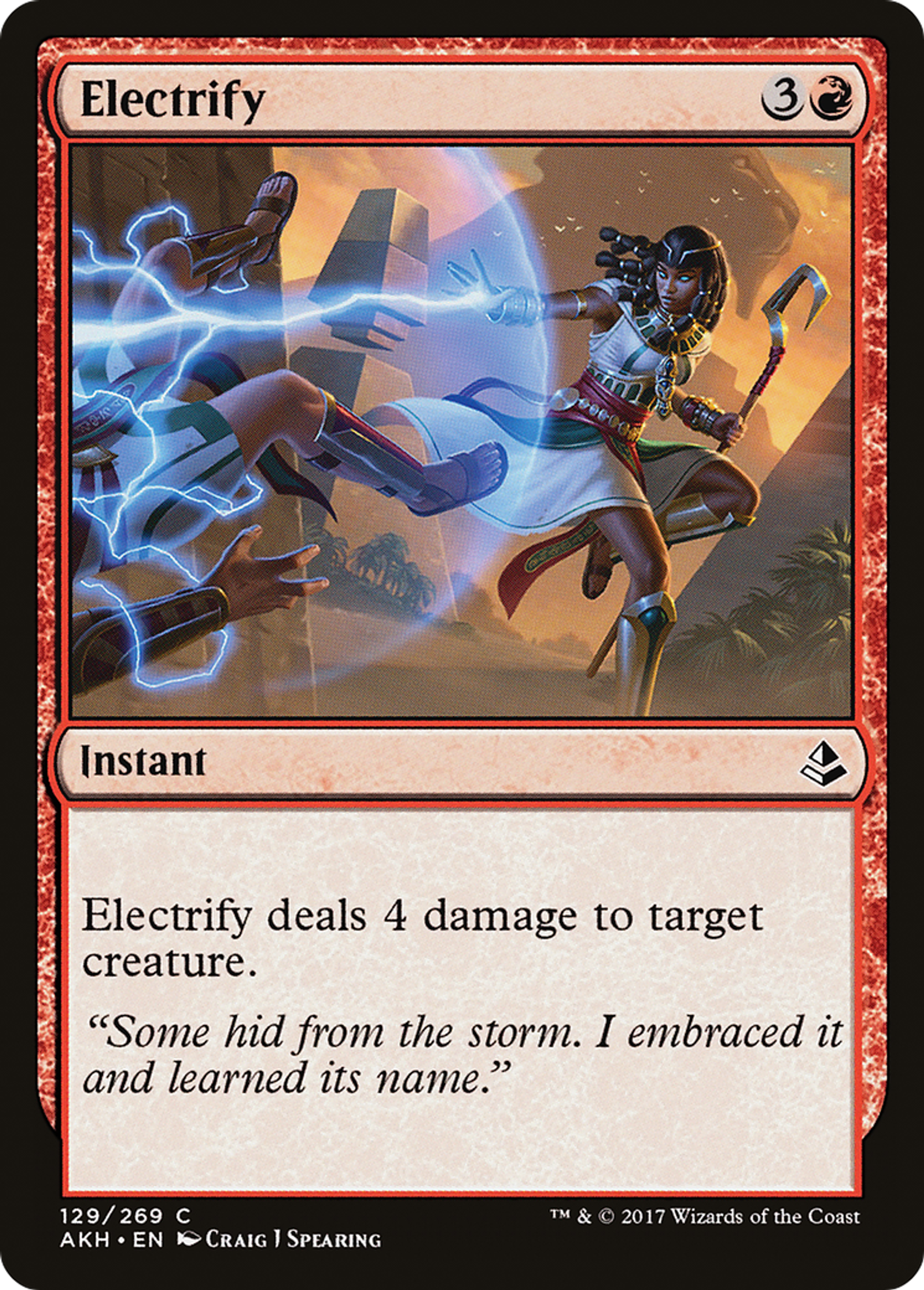 Electrify — Amonkhet — Magic: The Gathering