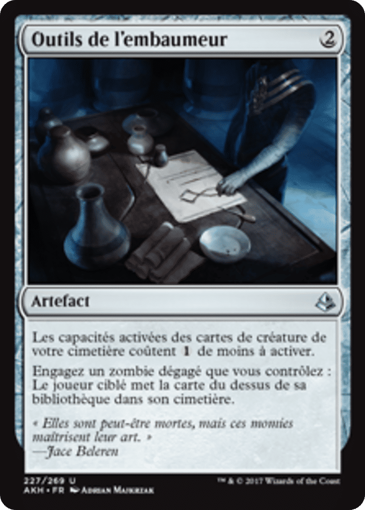 Outils de l'embaumeur — Amonkhet — Magic: The Gathering