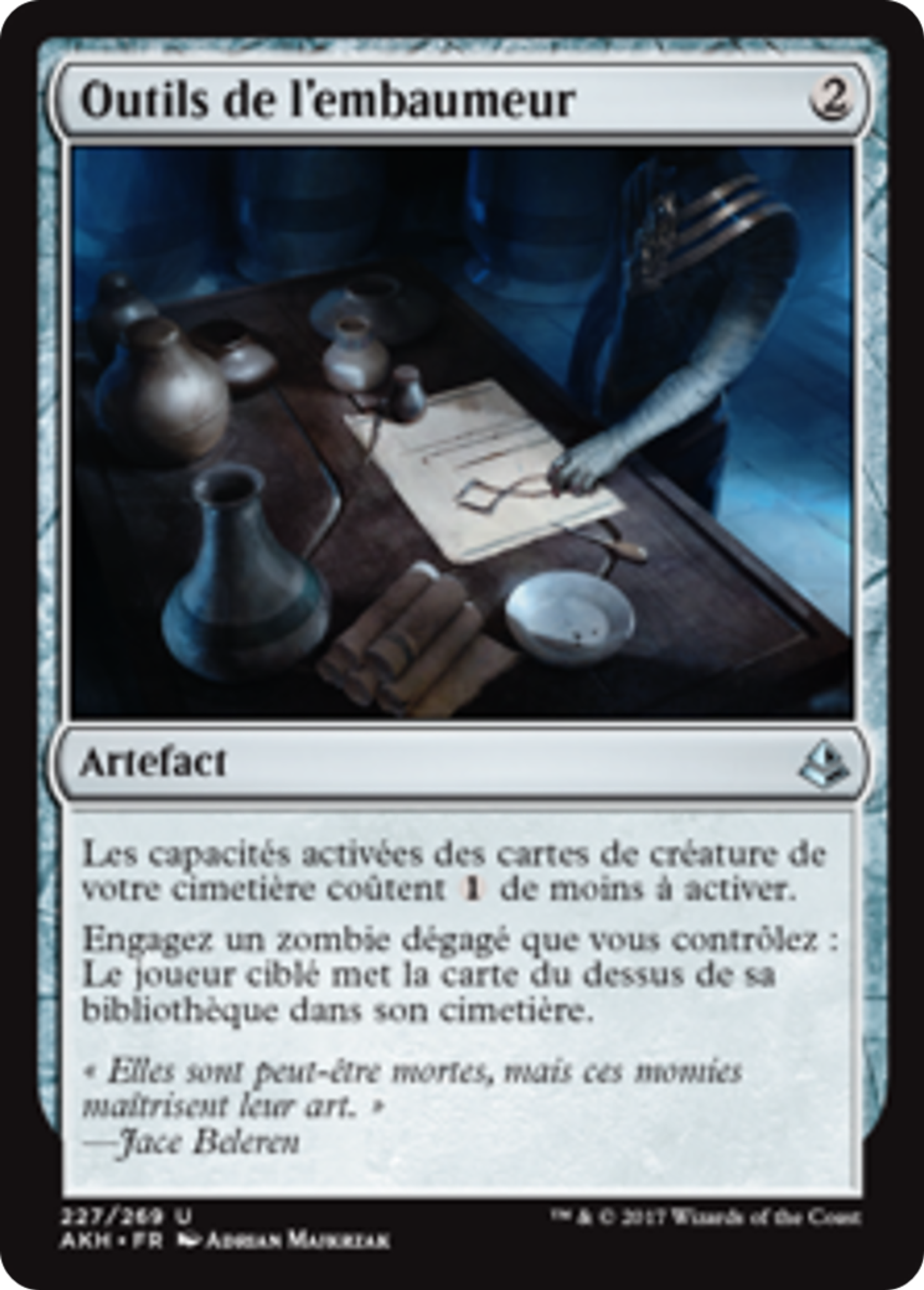 Outils de l'embaumeur — Amonkhet — Magic: The Gathering