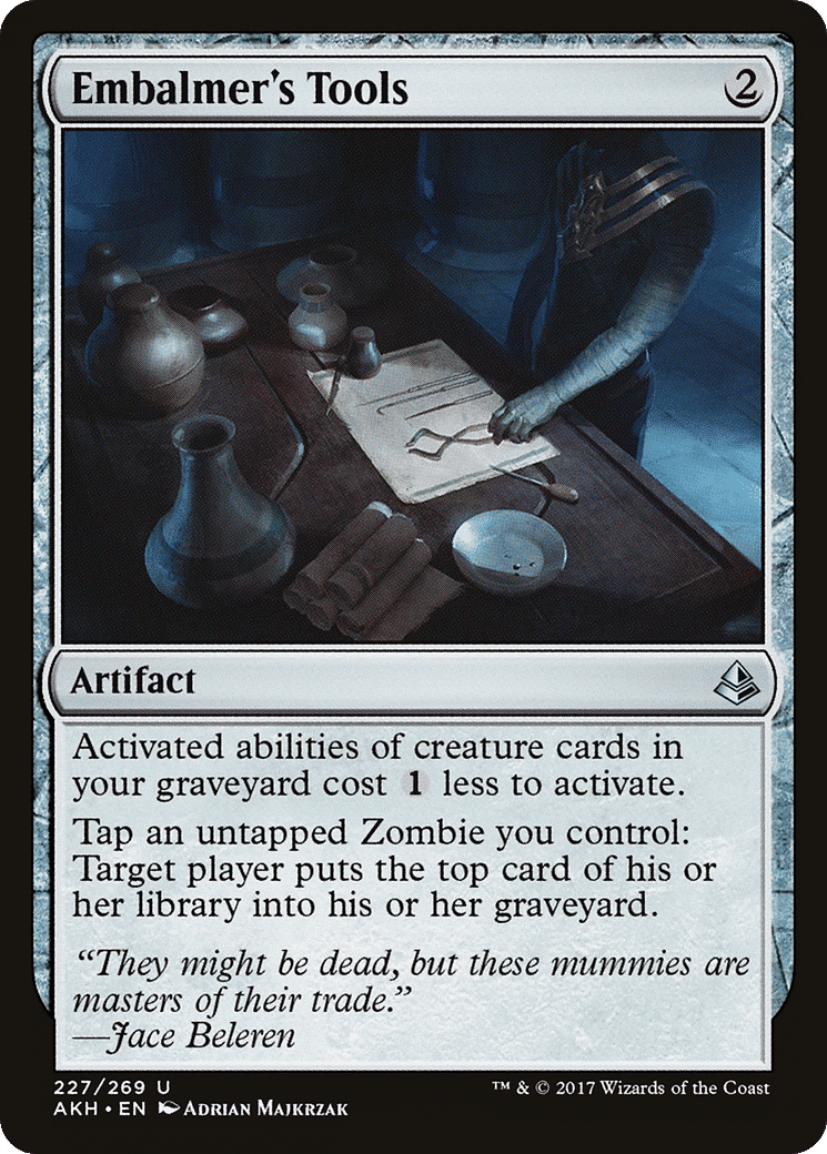 Embalmer's Tools — Amonkhet — Magic: The Gathering