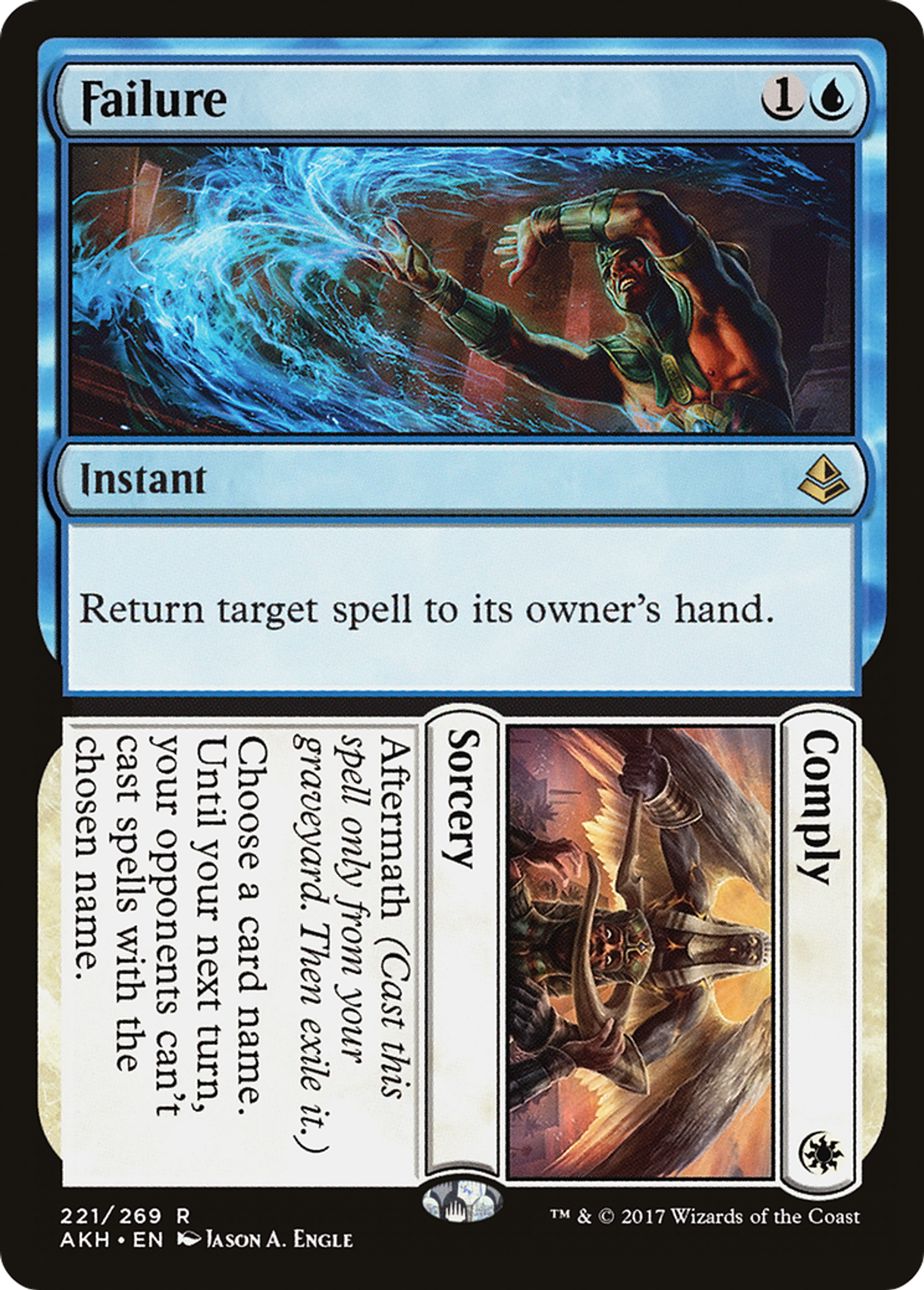 Failure // Comply — Amonkhet — Magic: The Gathering