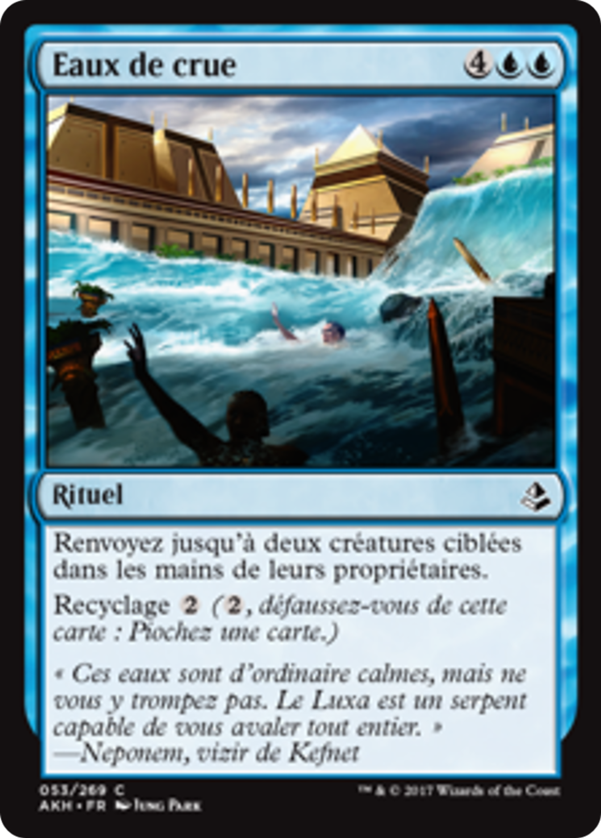 Eaux de crue — Amonkhet — Magic: The Gathering