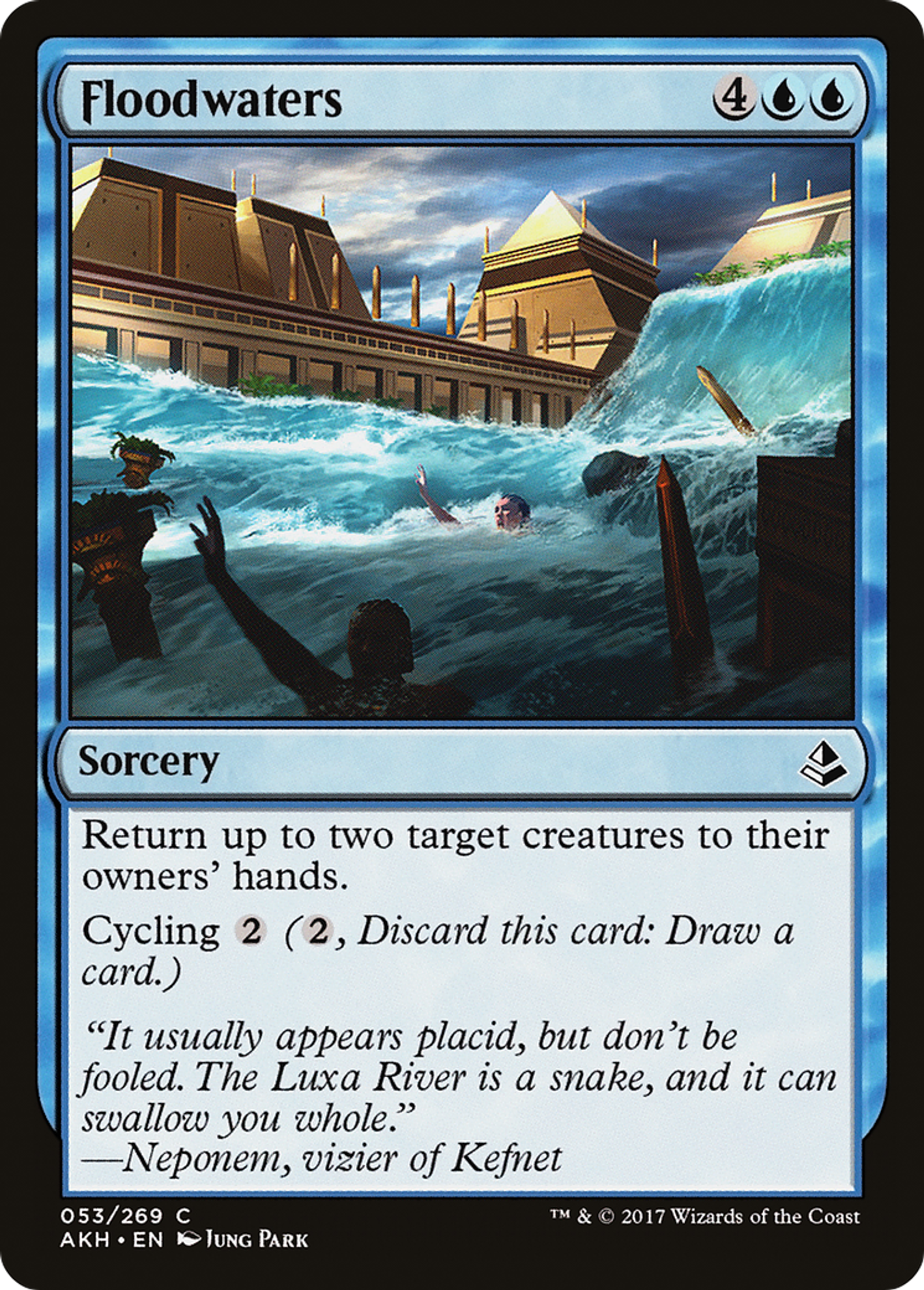 Floodwaters — Amonkhet — Magic: The Gathering