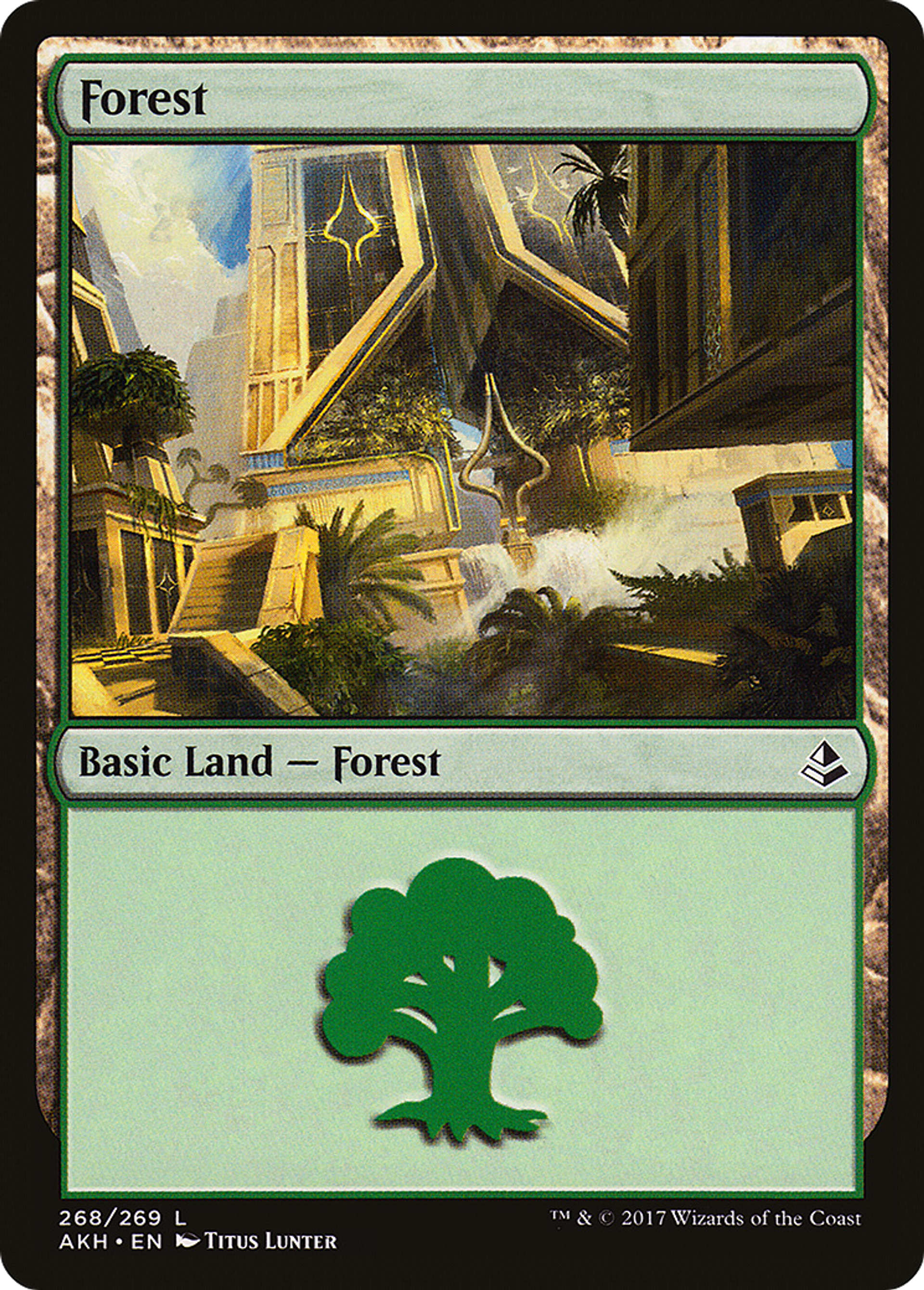 Forest — Amonkhet — Magic: The Gathering