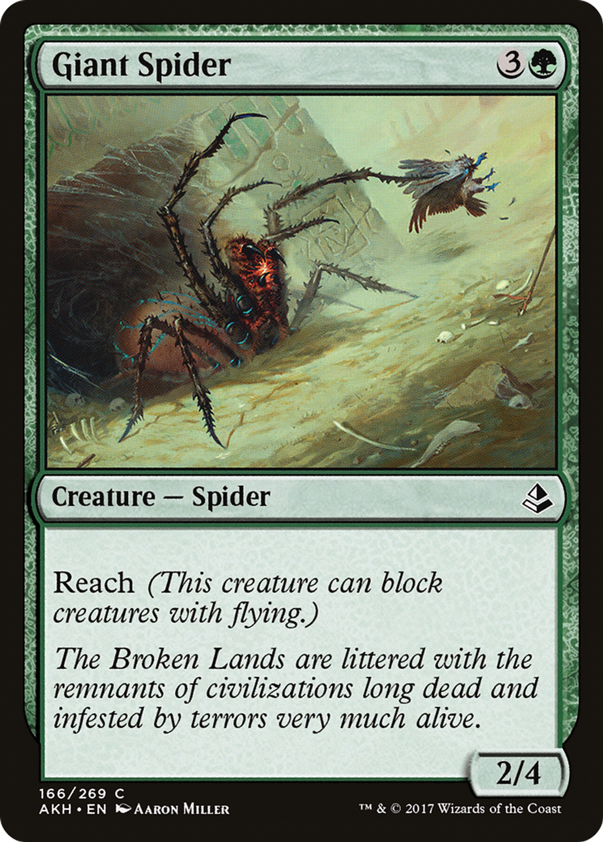 Giant Spider — Amonkhet — Magic: The Gathering