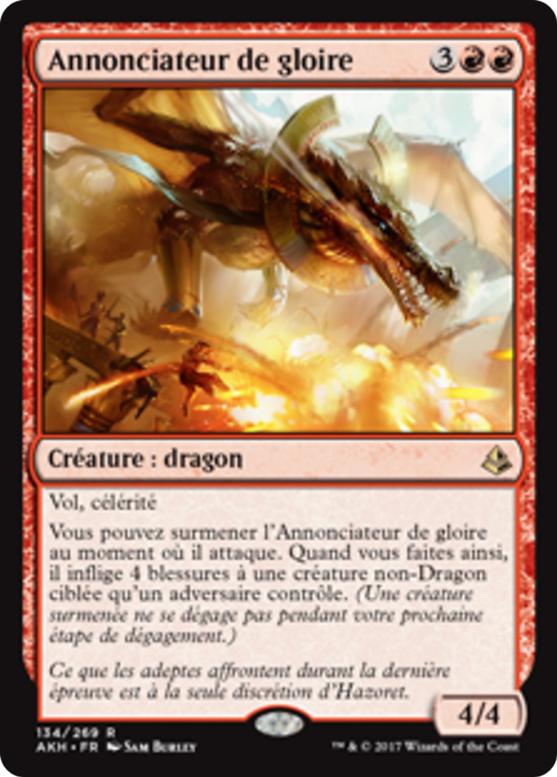 Annonciateur de gloire — Amonkhet — Magic: The Gathering