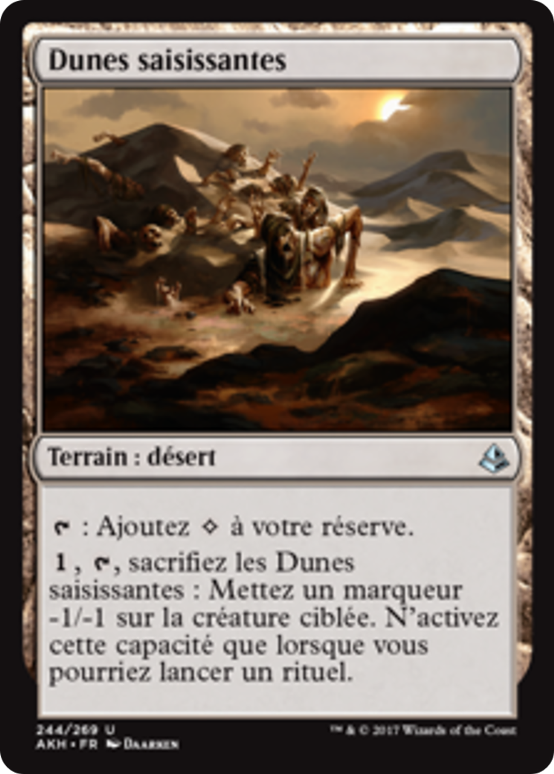 Dunes saisissantes — Amonkhet — Magic: The Gathering