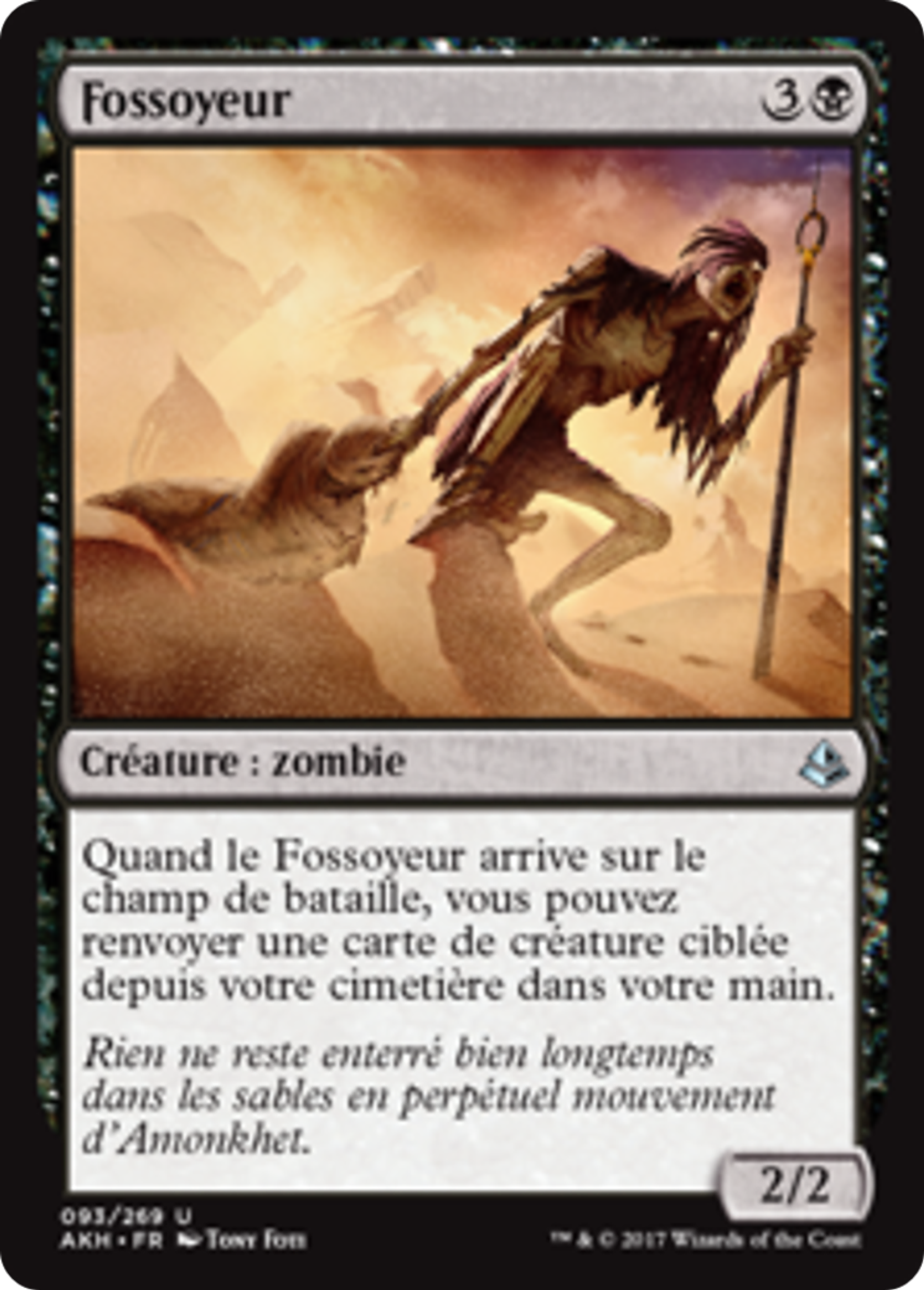 Fossoyeur — Amonkhet — Magic: The Gathering