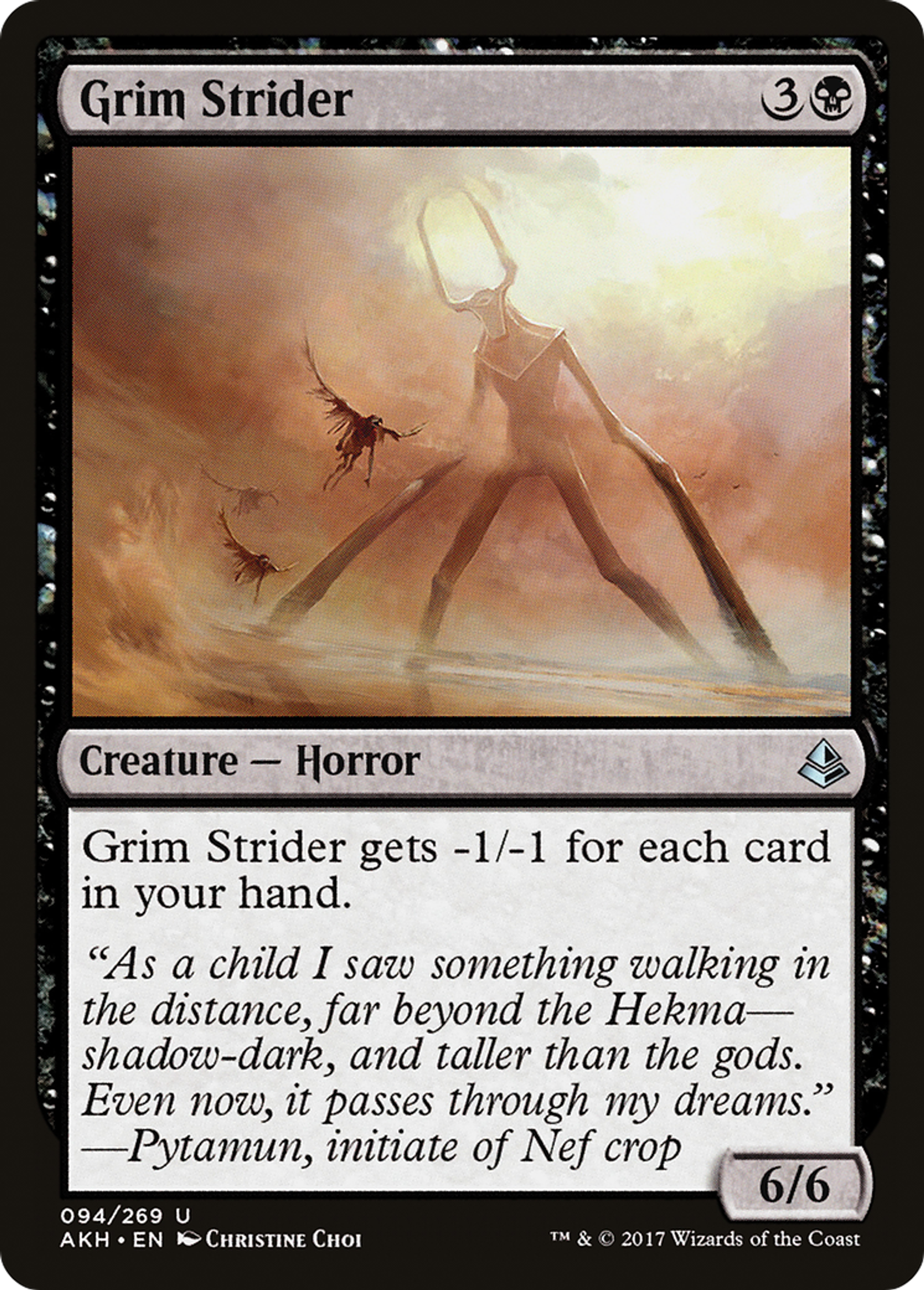 Grim Strider — Amonkhet — Magic: The Gathering