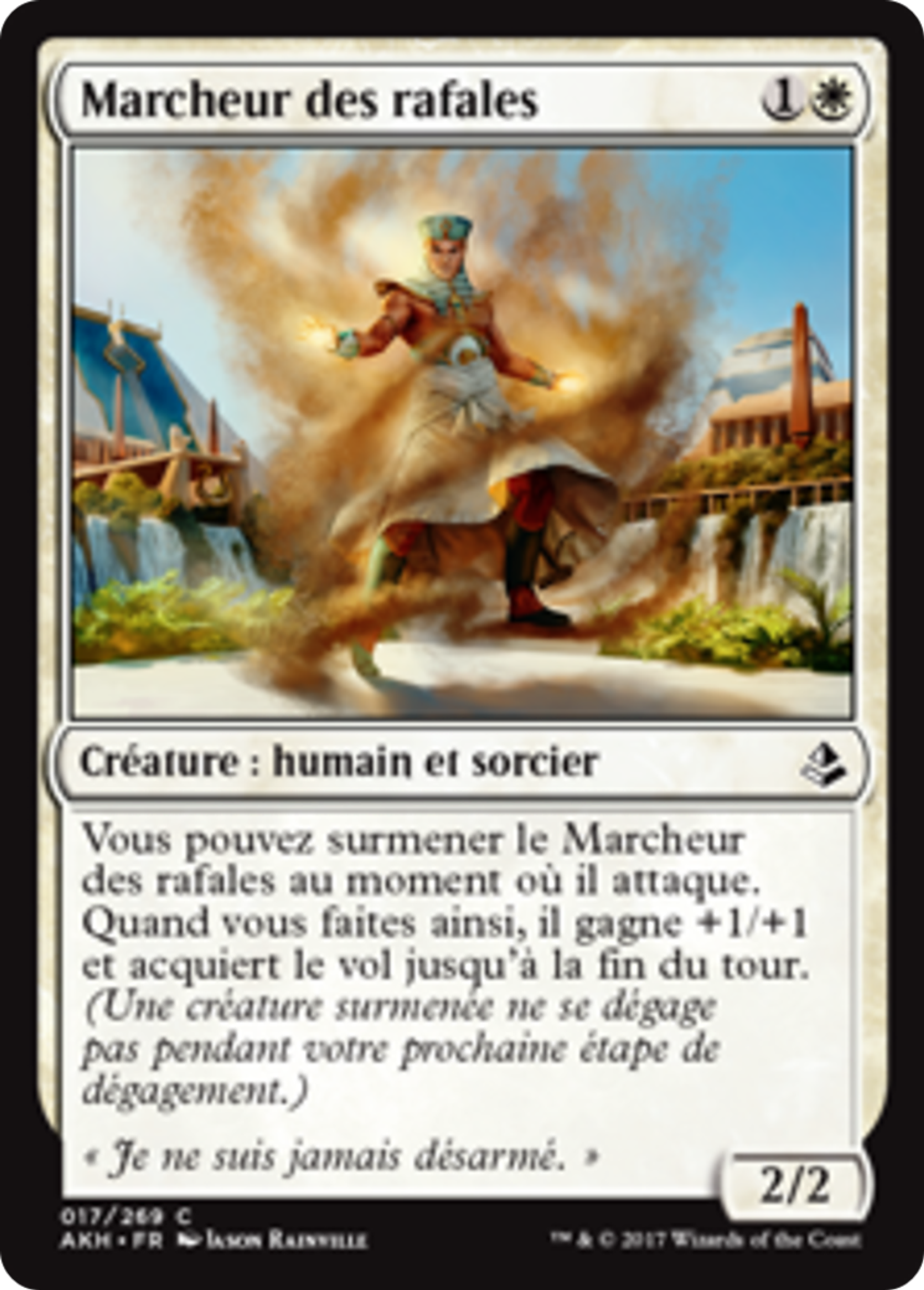 Marcheur des rafales — Amonkhet — Magic: The Gathering