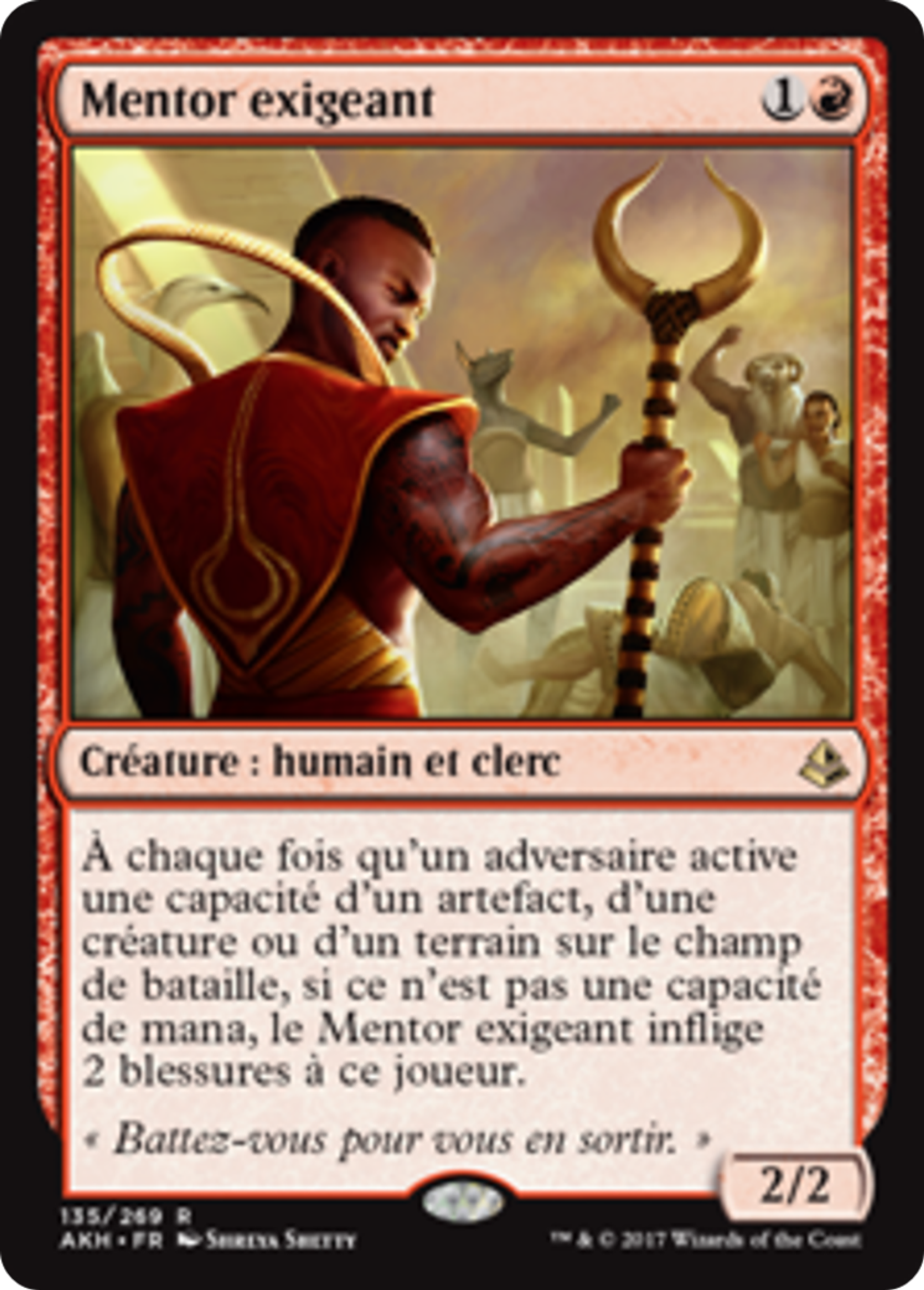 Mentor exigeant — Amonkhet — Magic: The Gathering