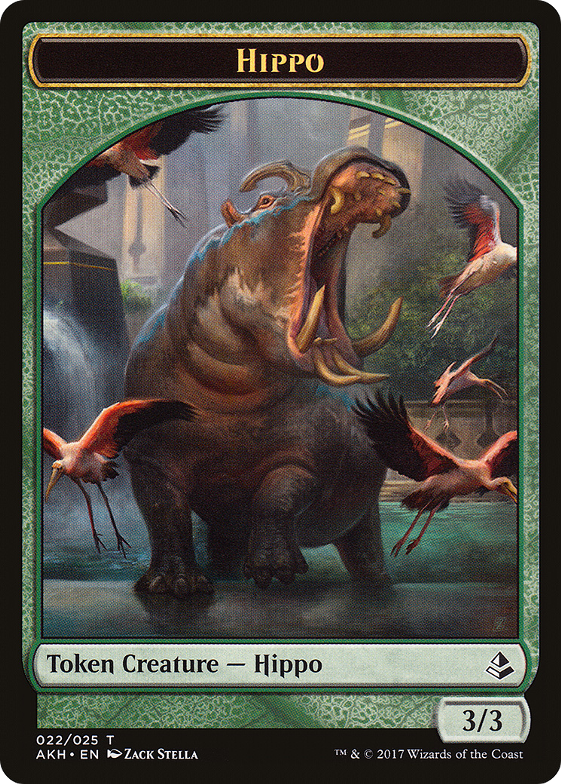 Hippo — Amonkhet — Magic: The Gathering
