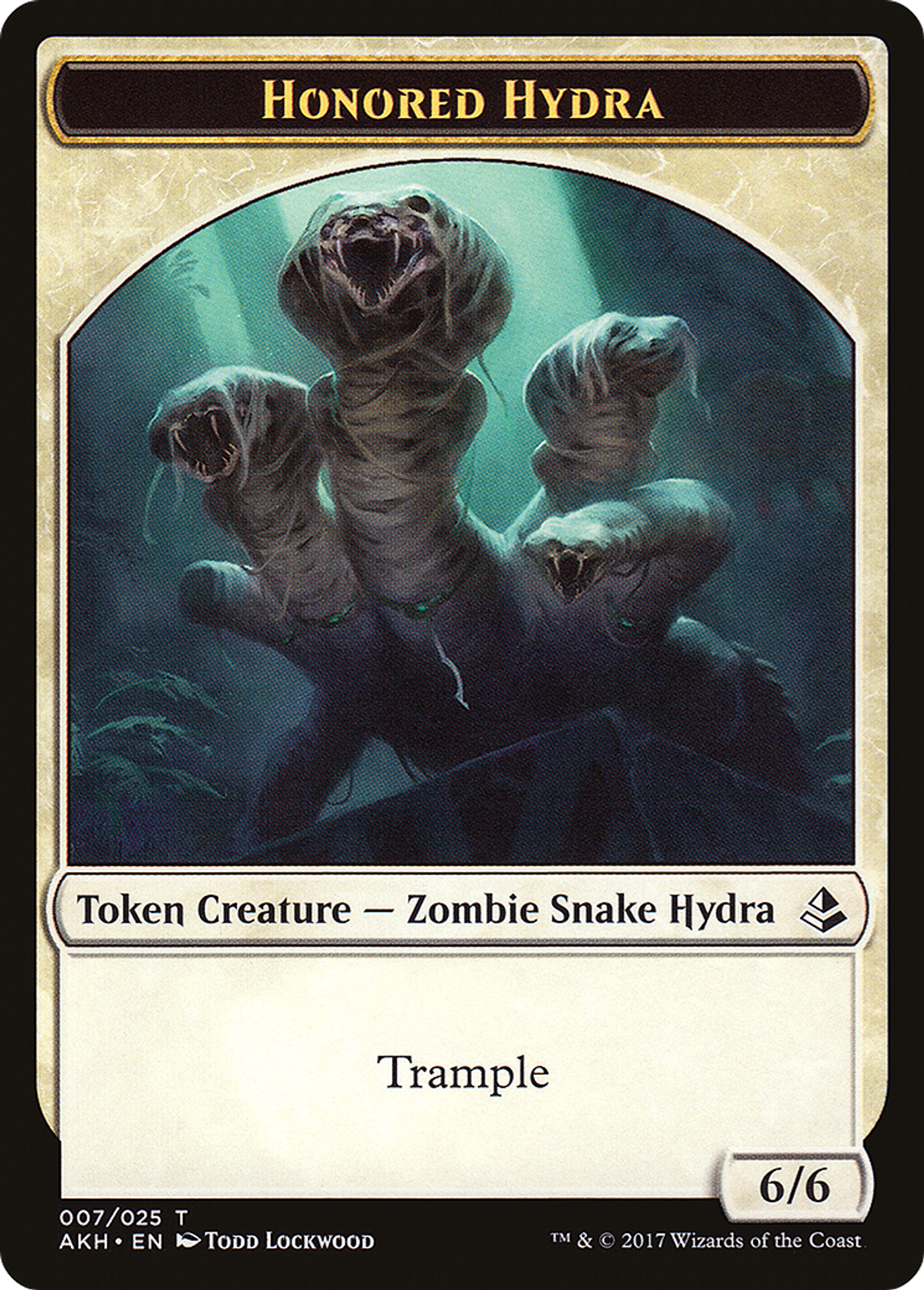 Honored Hydra — Amonkhet — Magic: The Gathering