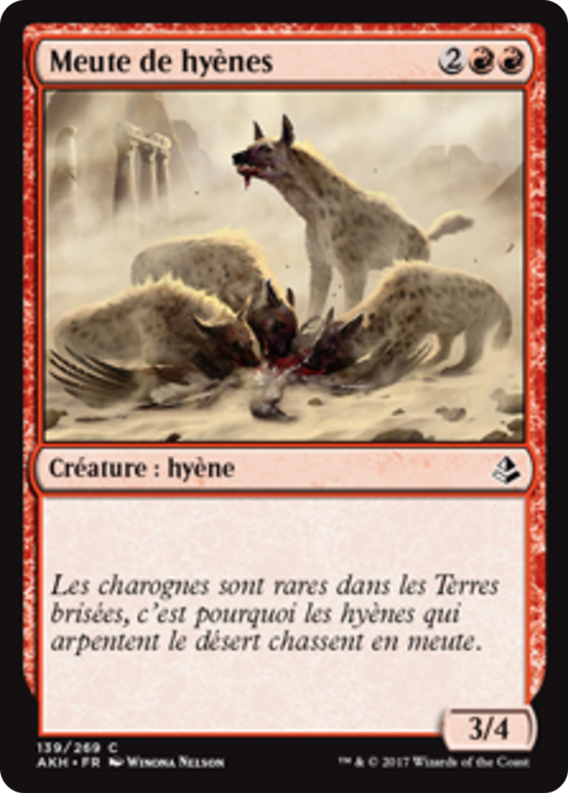 Meute de hyènes — Amonkhet — Magic: The Gathering