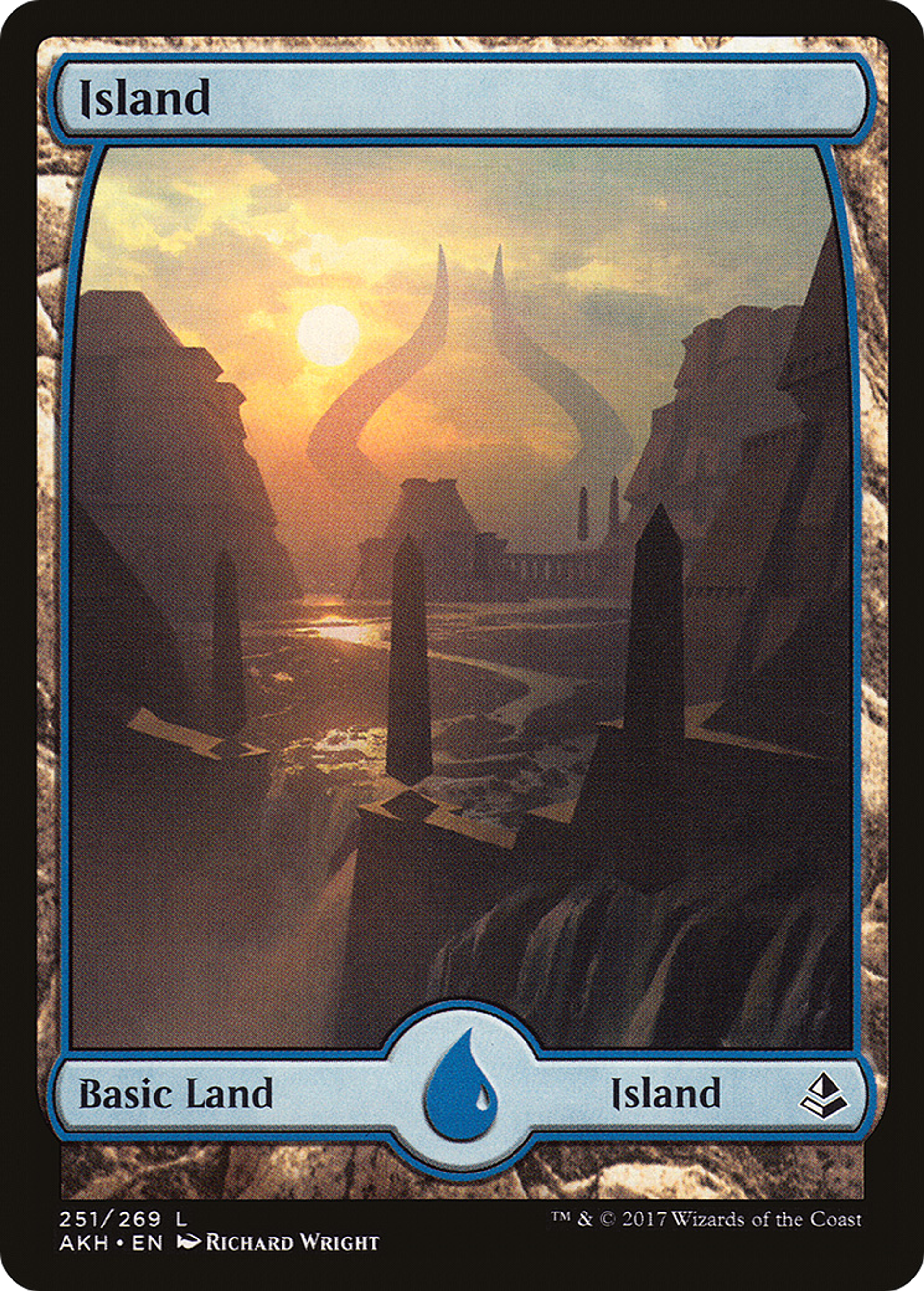 Island — Amonkhet — Magic: The Gathering