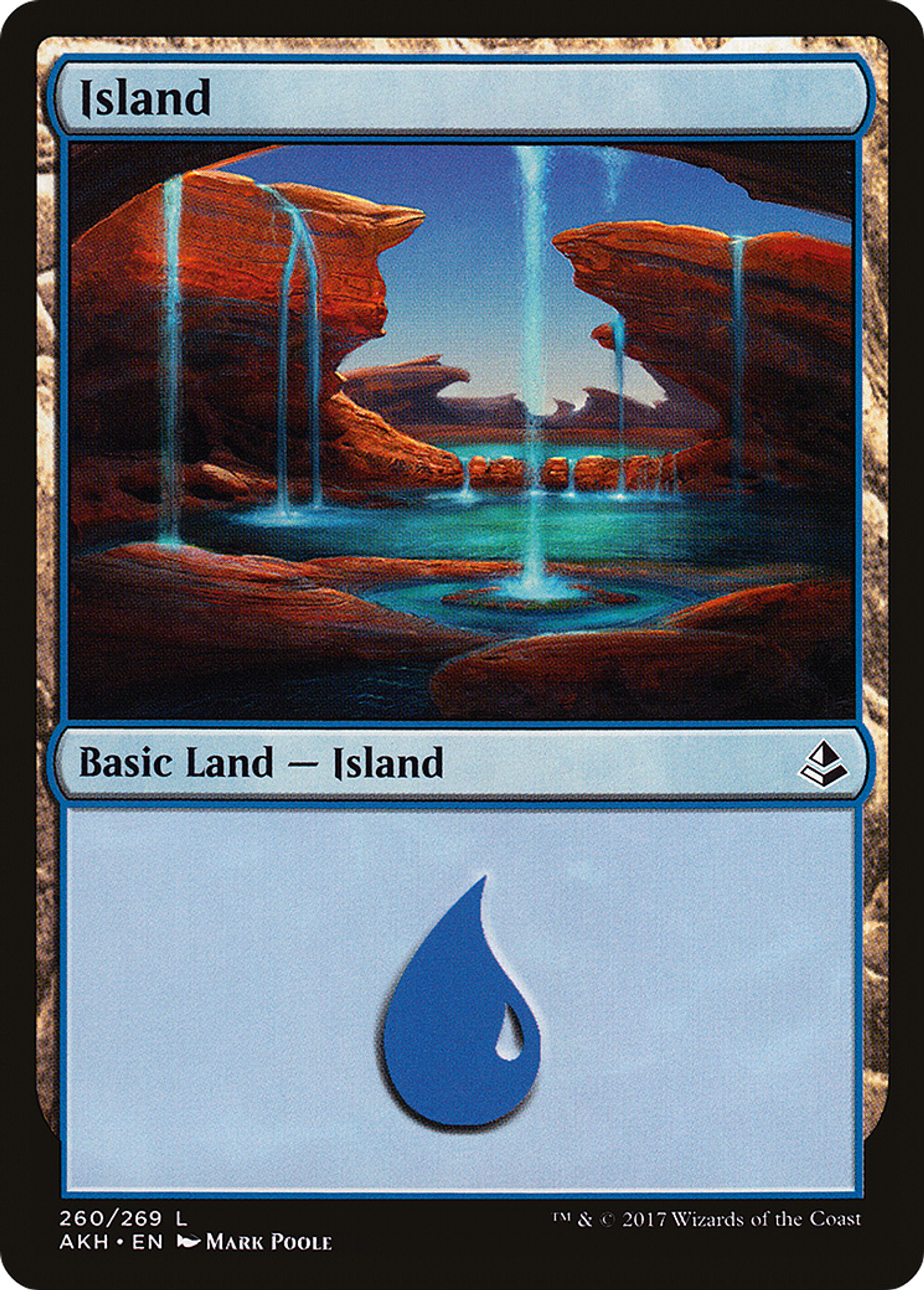 Island — Amonkhet — Magic: The Gathering