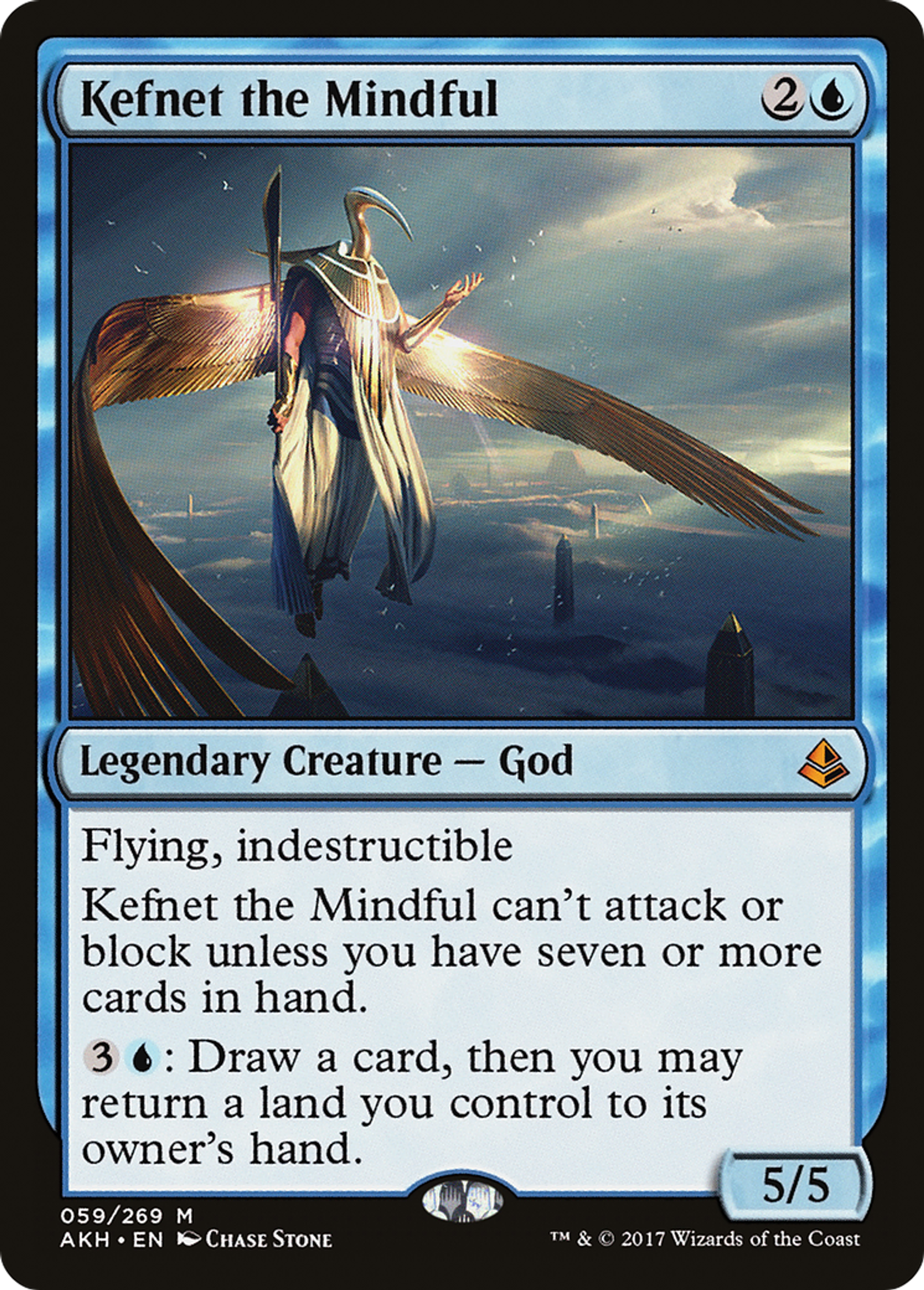 Kefnet the Mindful — Amonkhet — Magic: The Gathering