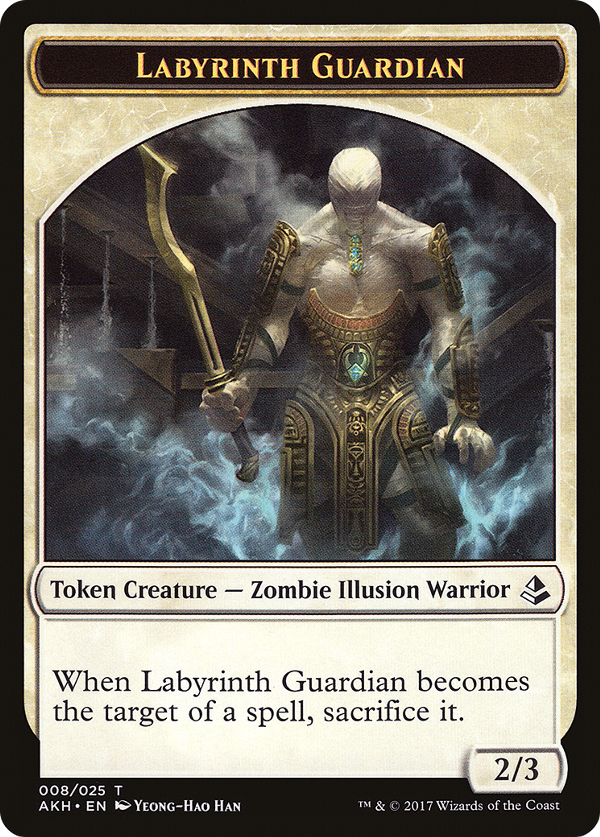 Labyrinth Guardian — Amonkhet — Magic: The Gathering