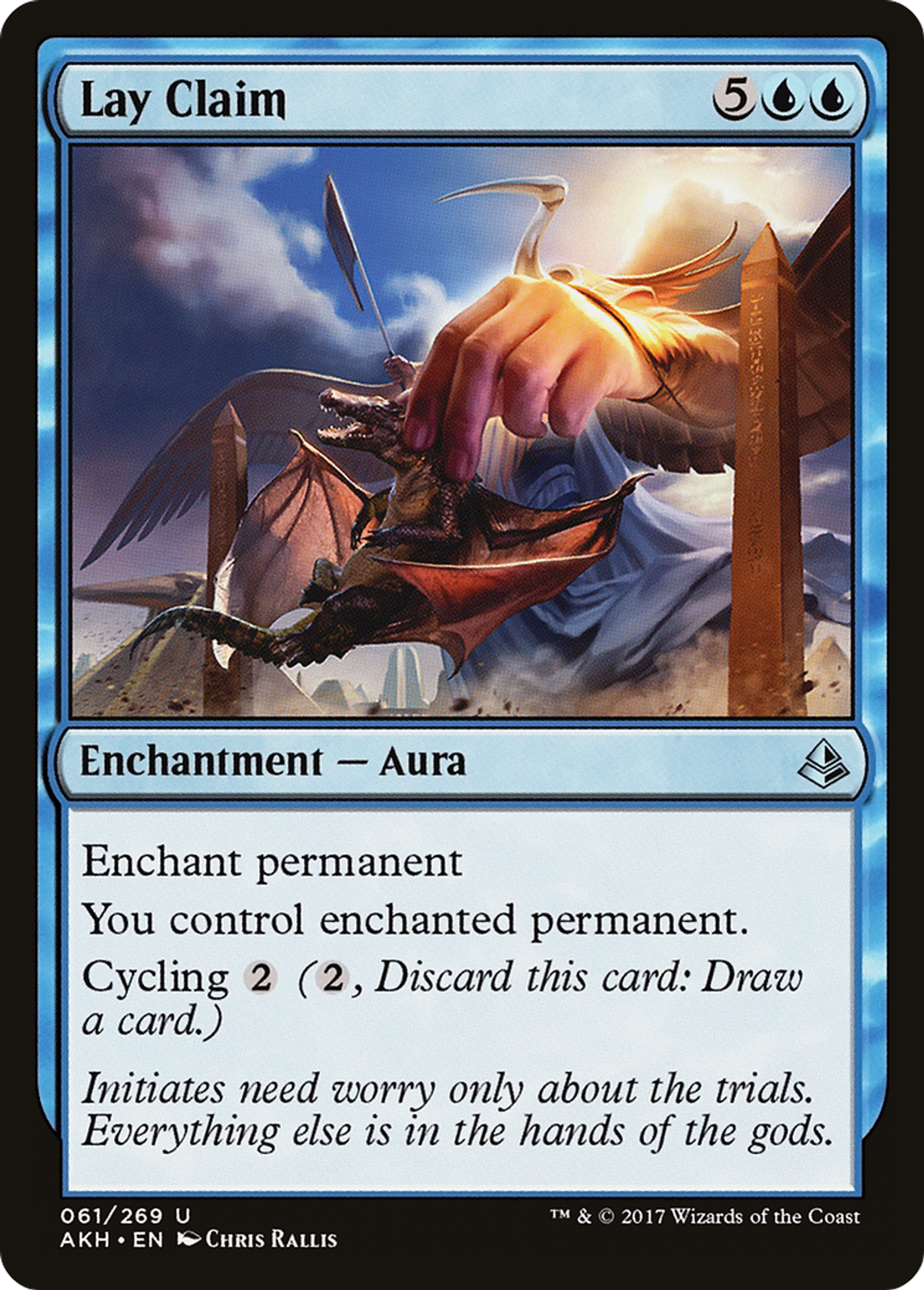 Lay Claim — Amonkhet — Magic: The Gathering