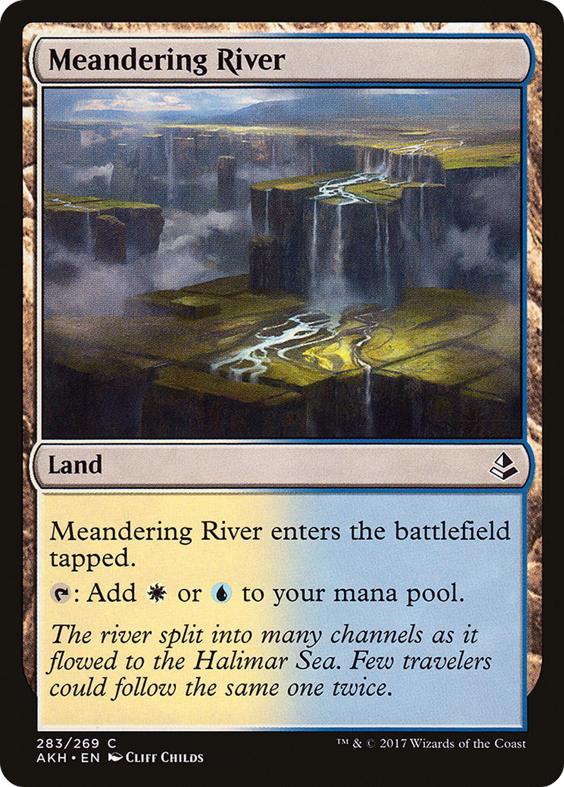 Meandering River — Amonkhet — Magic: The Gathering