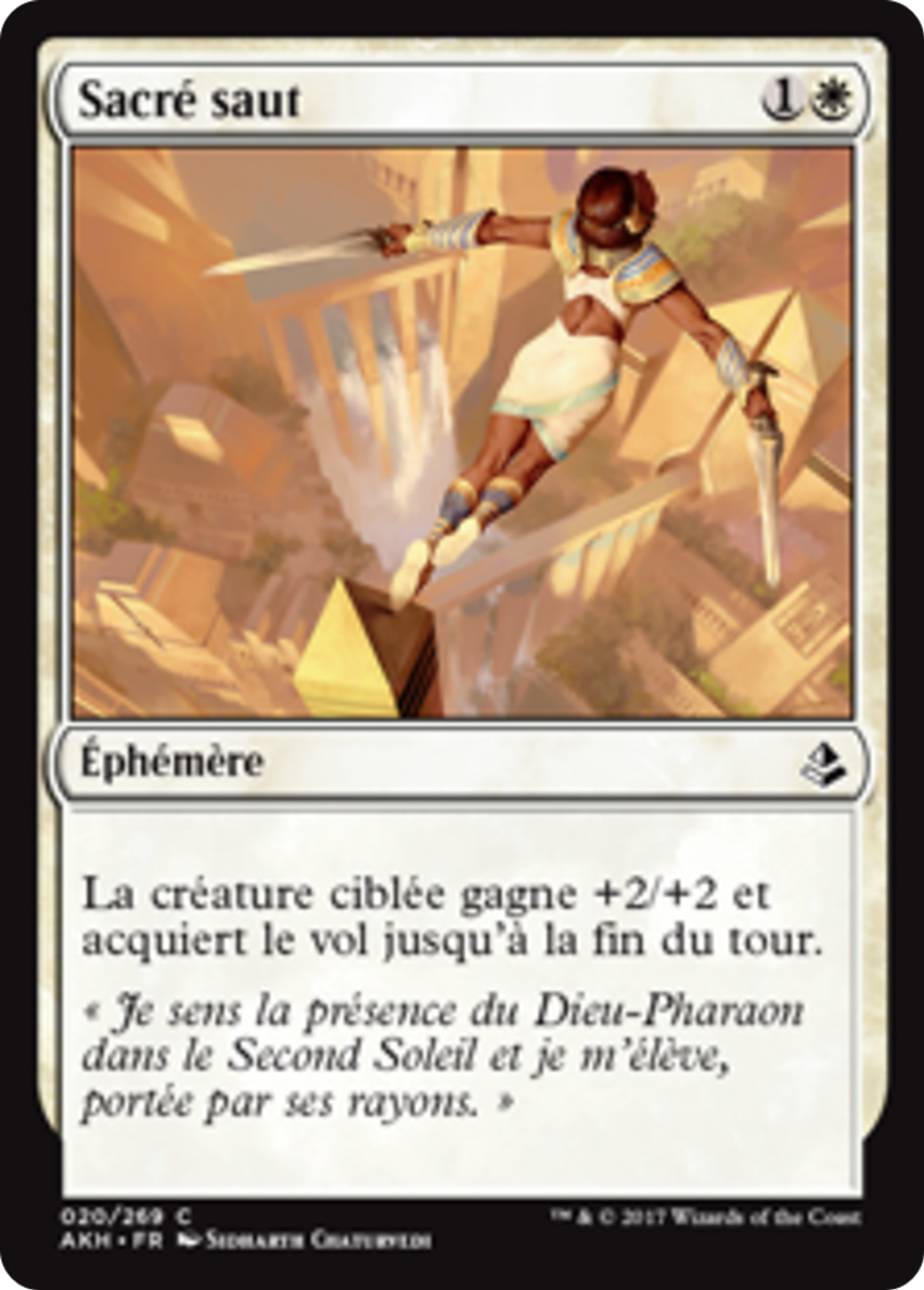 Sacré saut — Amonkhet — Magic: The Gathering