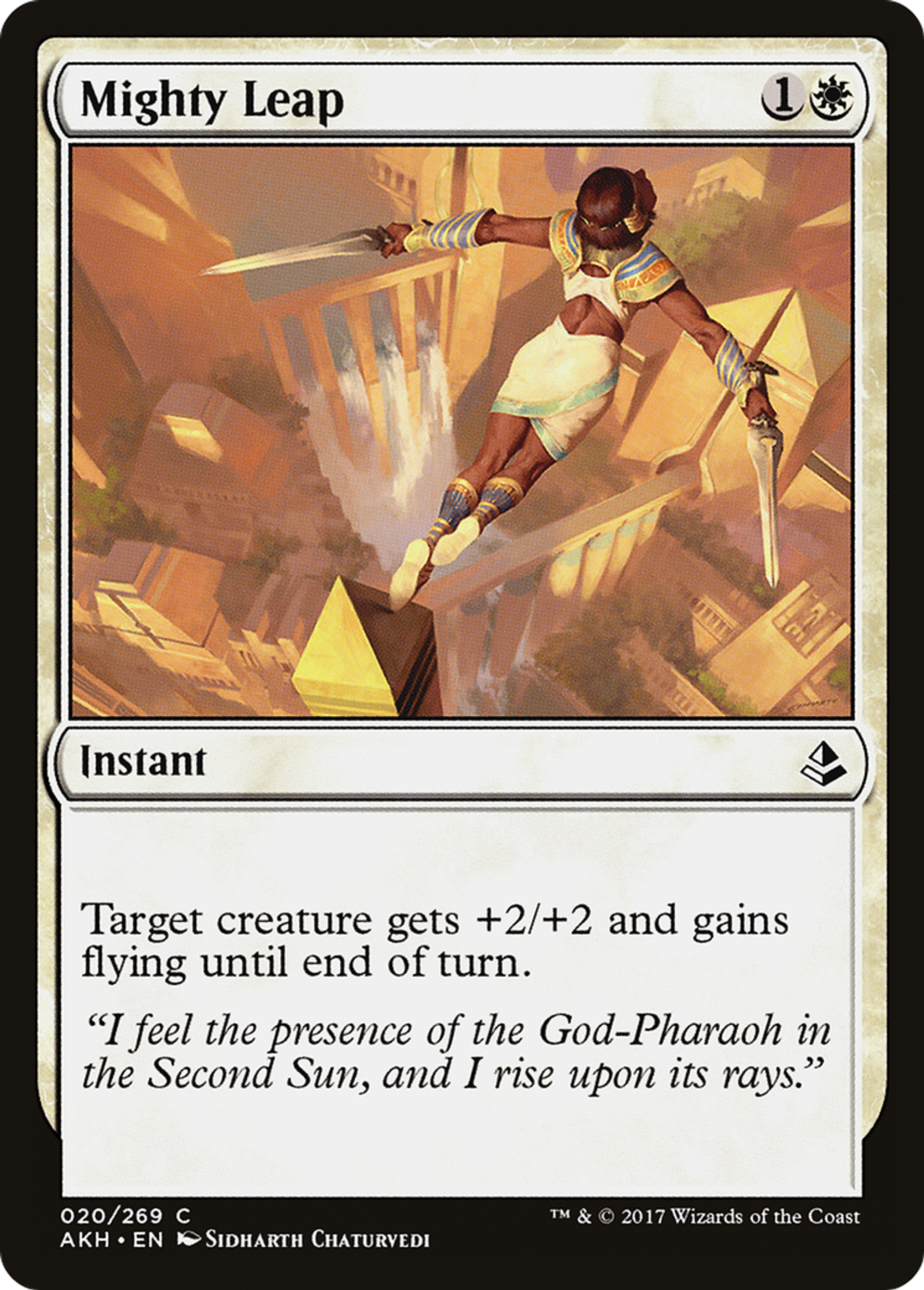 Mighty Leap — Amonkhet — Magic: The Gathering