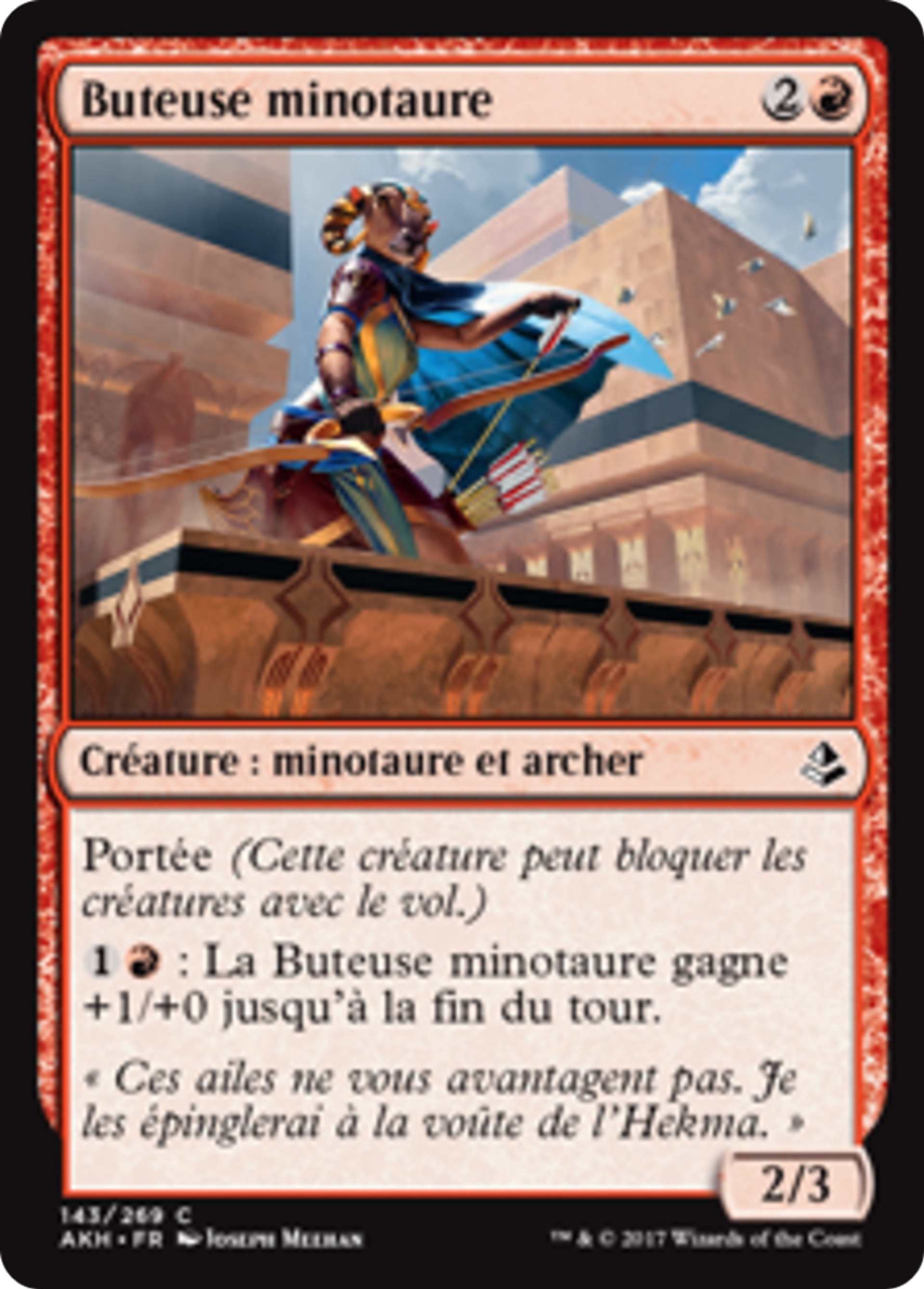 Buteuse minotaure — Amonkhet — Magic: The Gathering