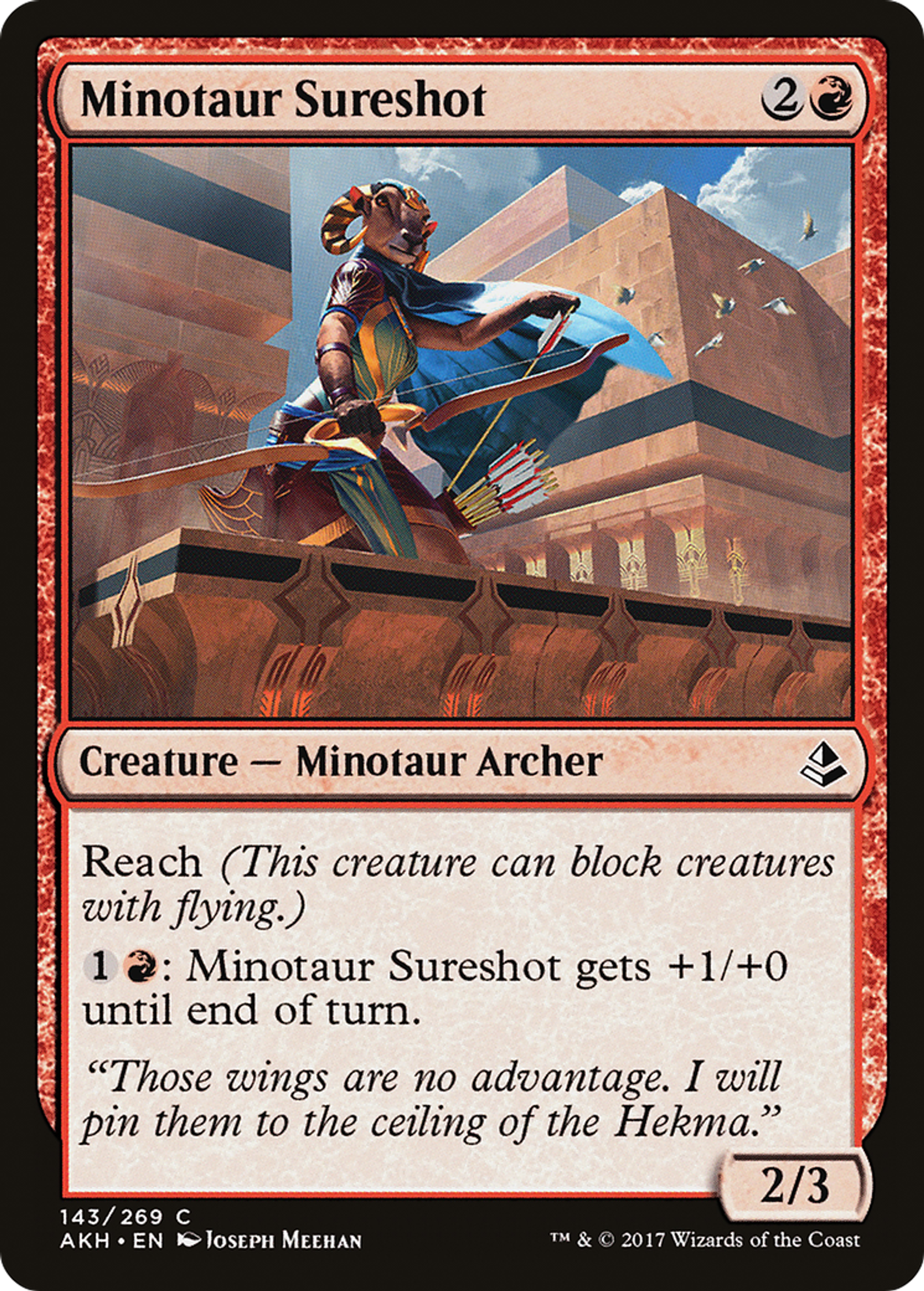 Minotaur Sureshot — Amonkhet — Magic: The Gathering