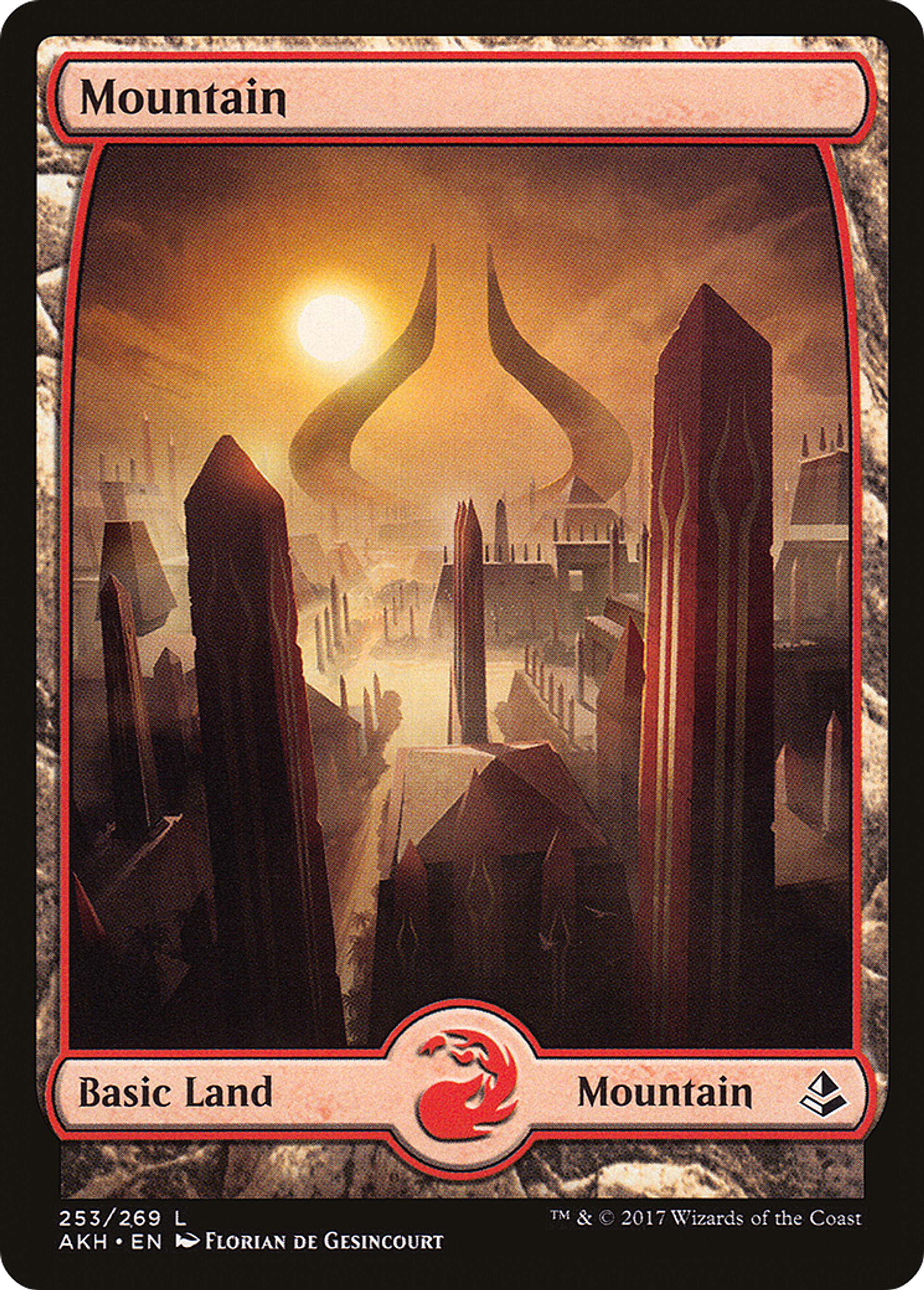 Mountain — Amonkhet — Magic: The Gathering