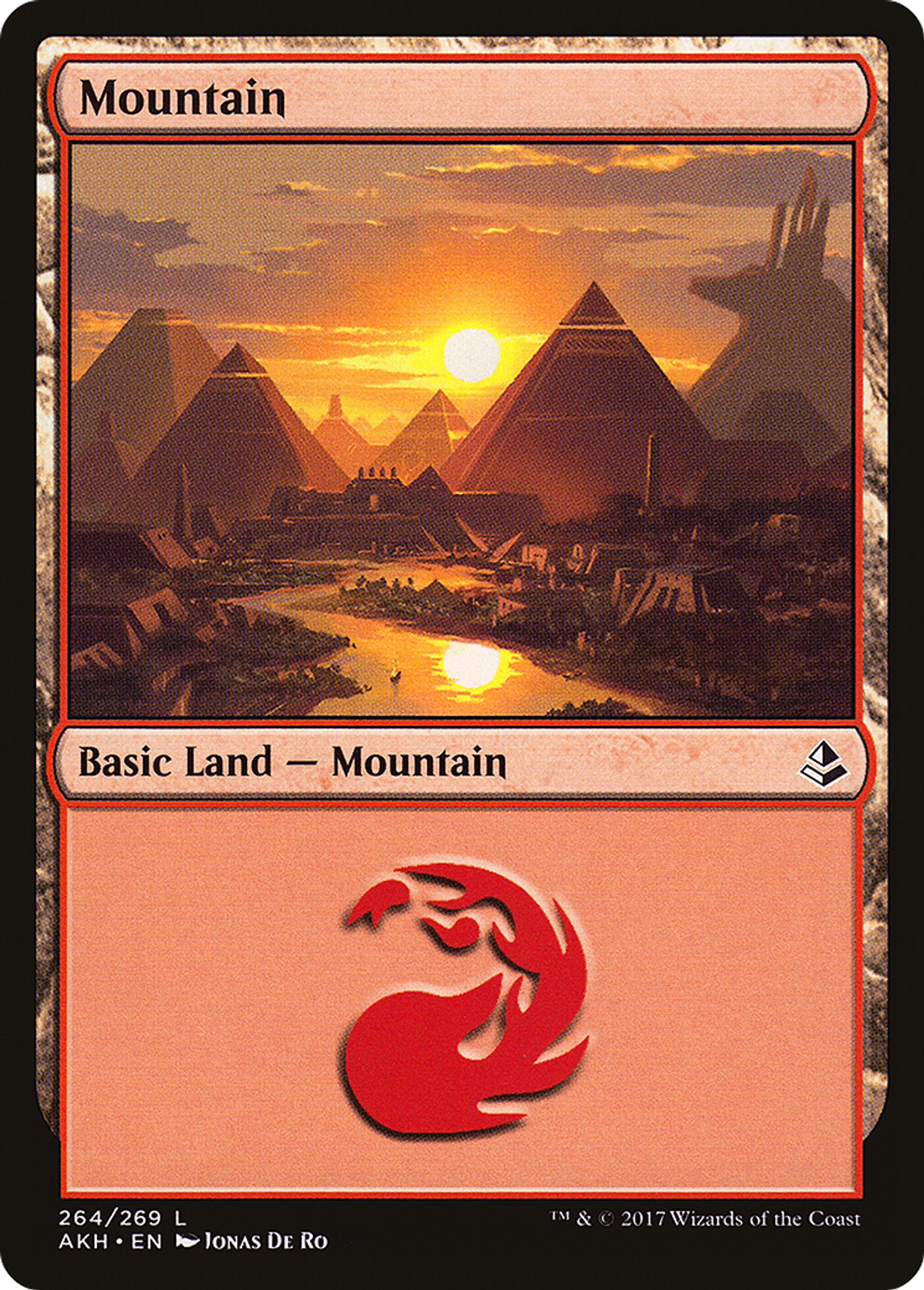 Mountain — Amonkhet — Magic: The Gathering