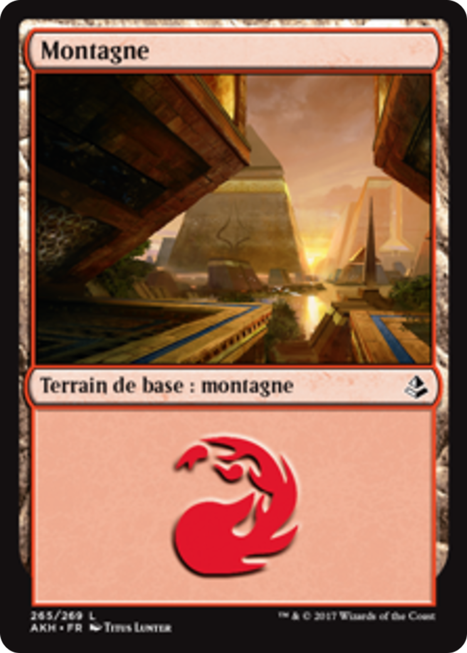 Montagne — Amonkhet — Magic: The Gathering