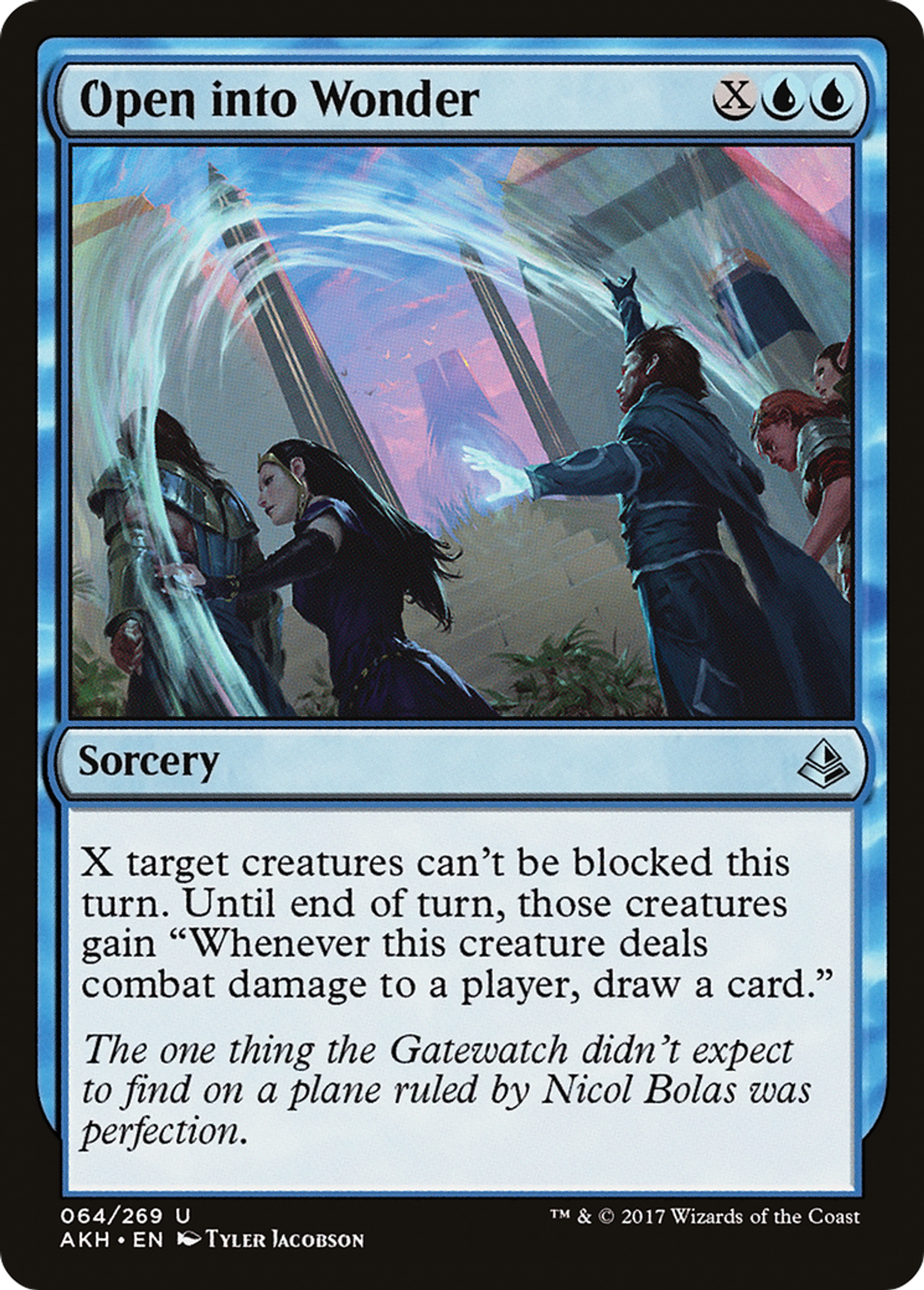 Open into Wonder — Amonkhet — Magic: The Gathering