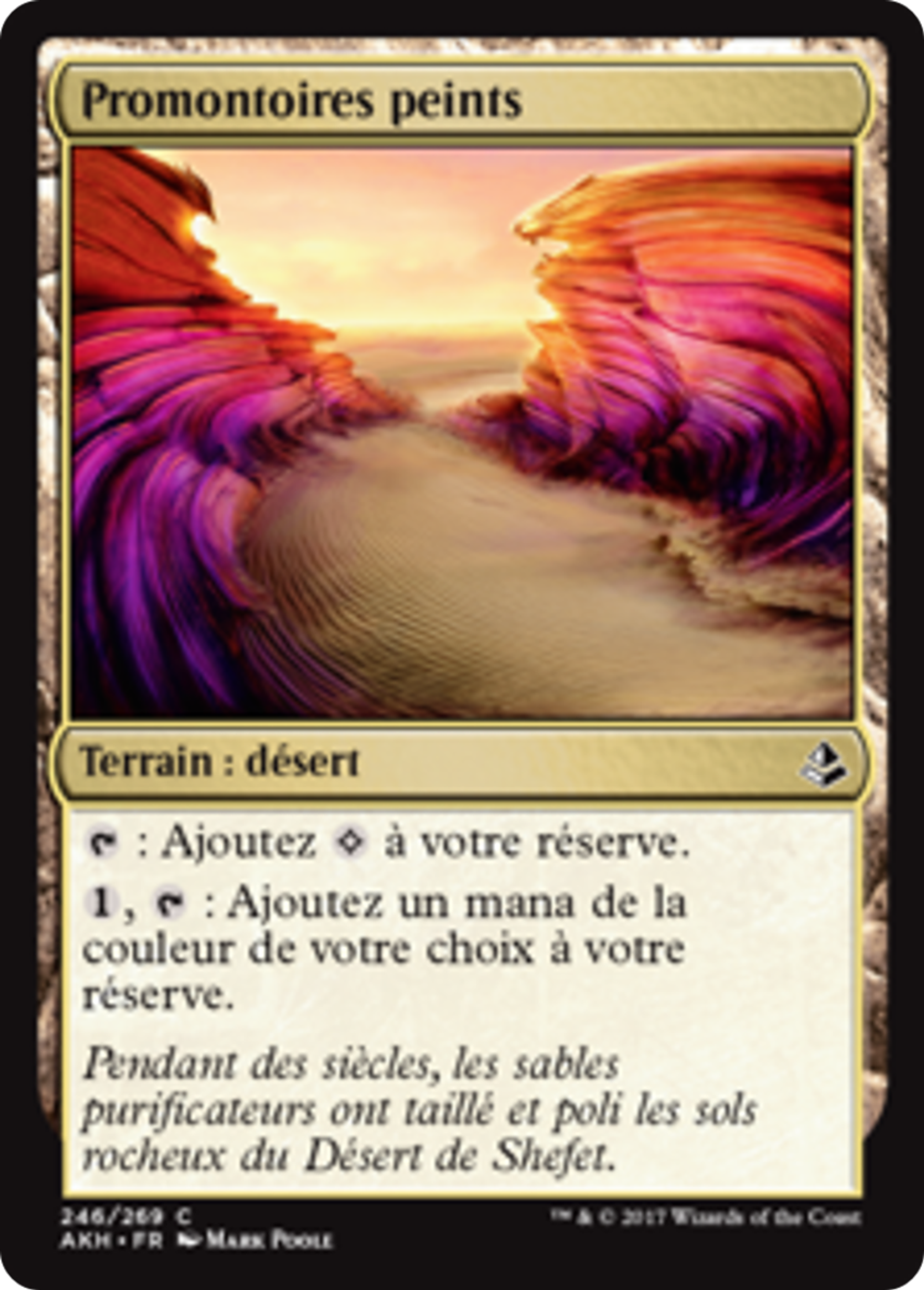 Promontoires peints — Amonkhet — Magic: The Gathering