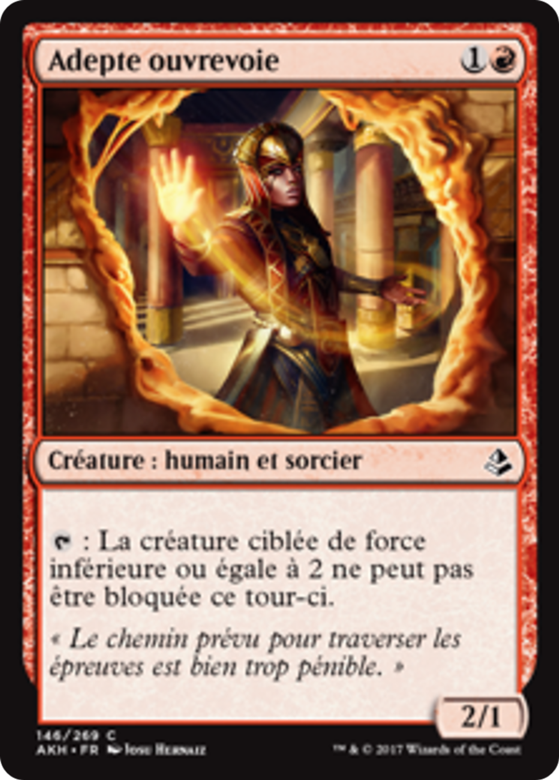 Adepte ouvrevoie — Amonkhet — Magic: The Gathering