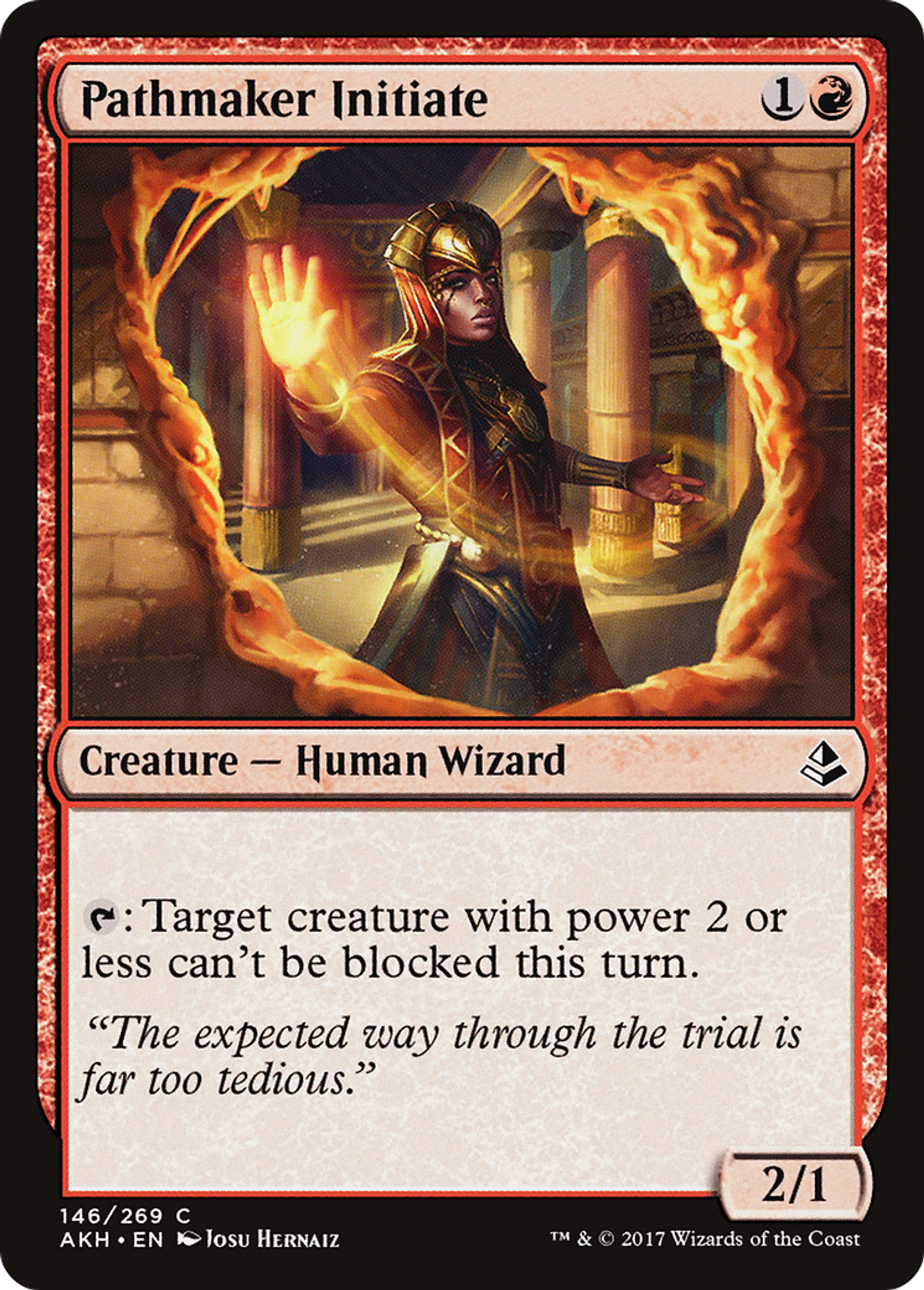 Pathmaker Initiate — Amonkhet — Magic: The Gathering