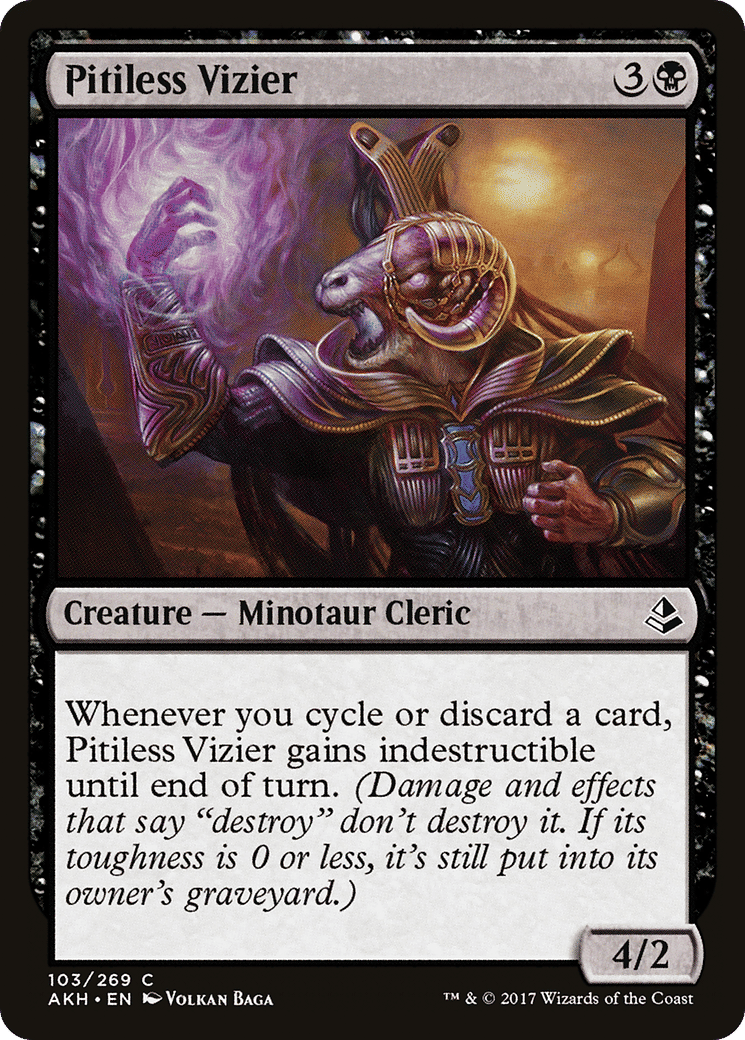 Vizir impitoyable — Amonkhet — Magic: The Gathering
